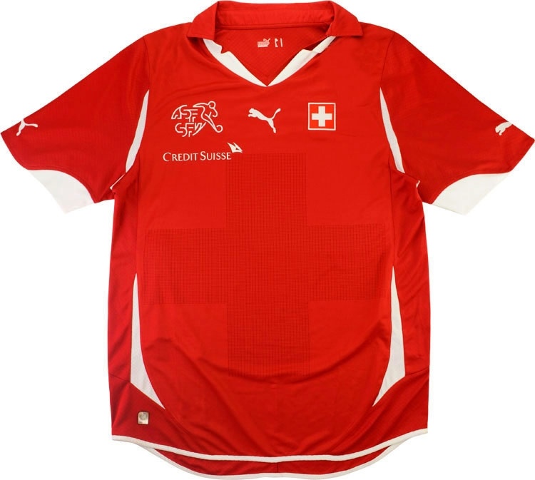 2010-11 Switzerland Home Shirt
