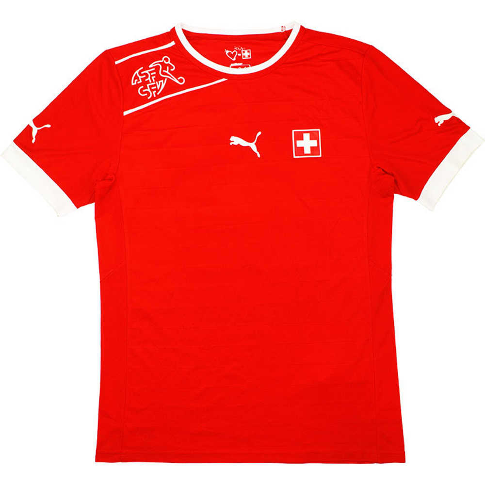 2012-13 Switzerland Player Issue Home Shirt (Excellent) L