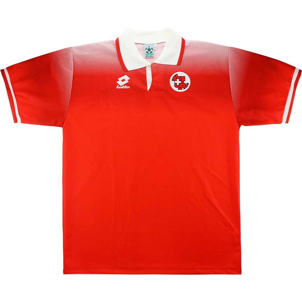 1996-98 Switzerland Home Shirt (Excellent) S