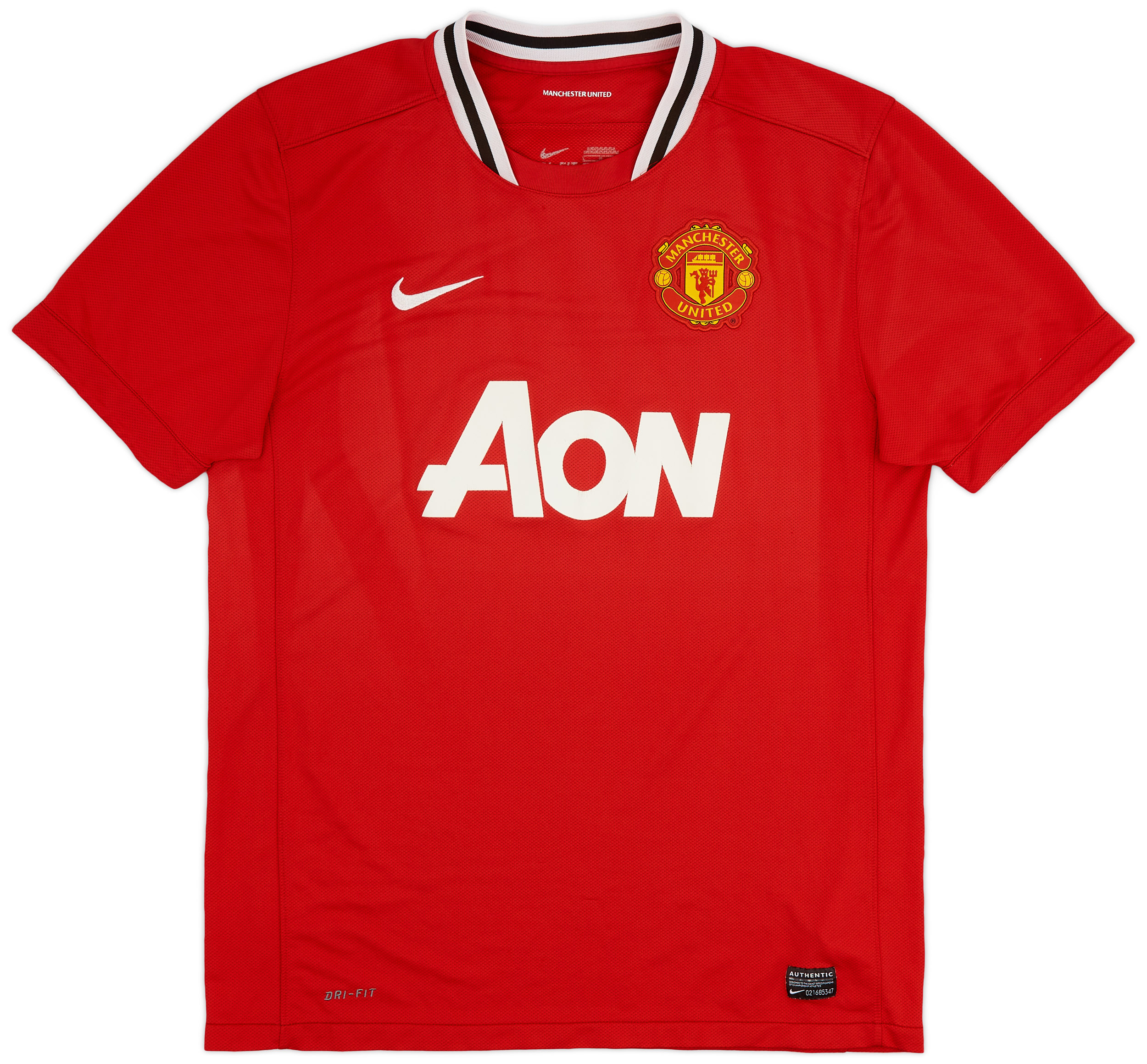 2011-12 Manchester United Home Shirt - Fair 4/10 - ()