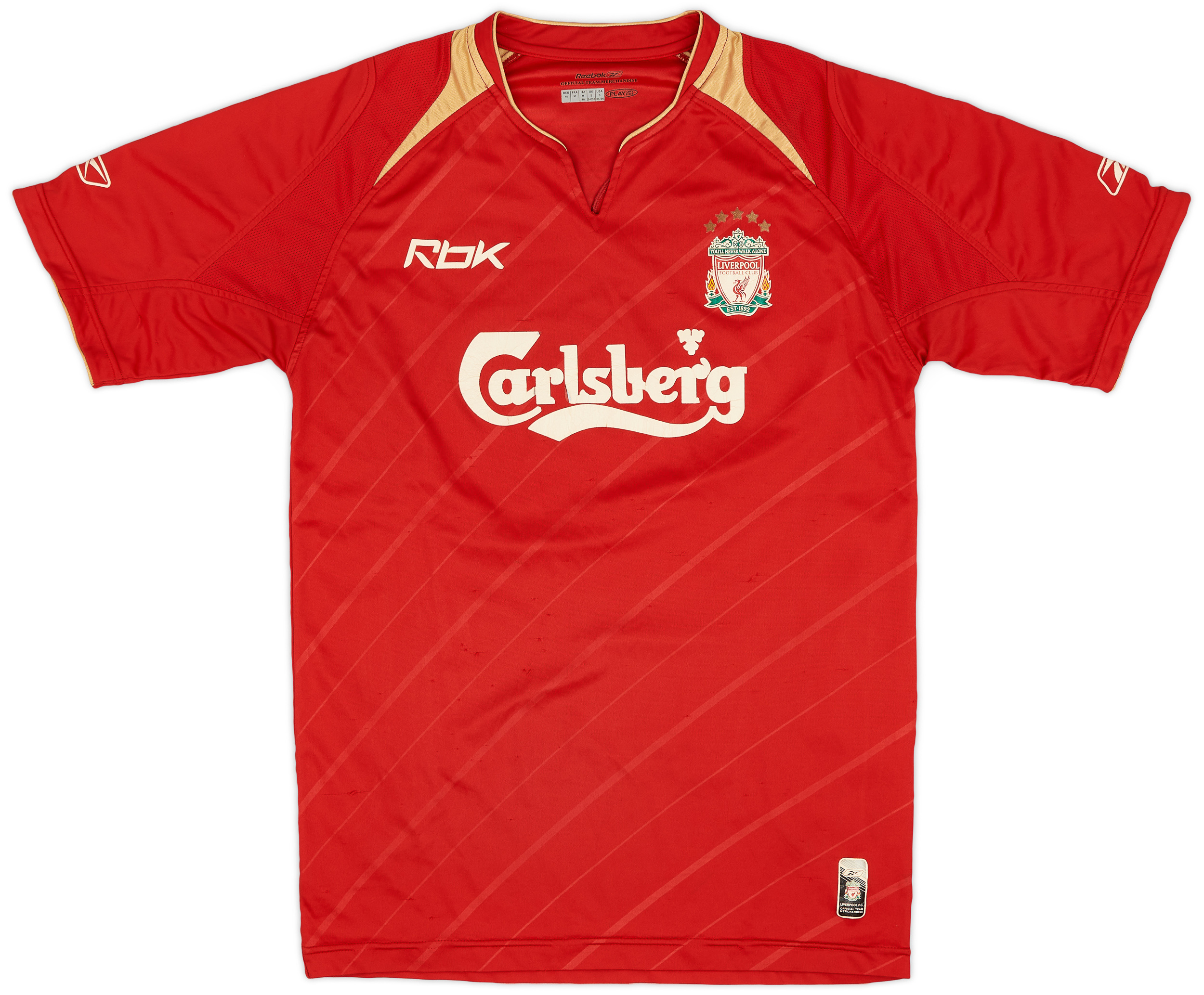 2005-06 Liverpool CL Home Shirt - 5/10 - ()