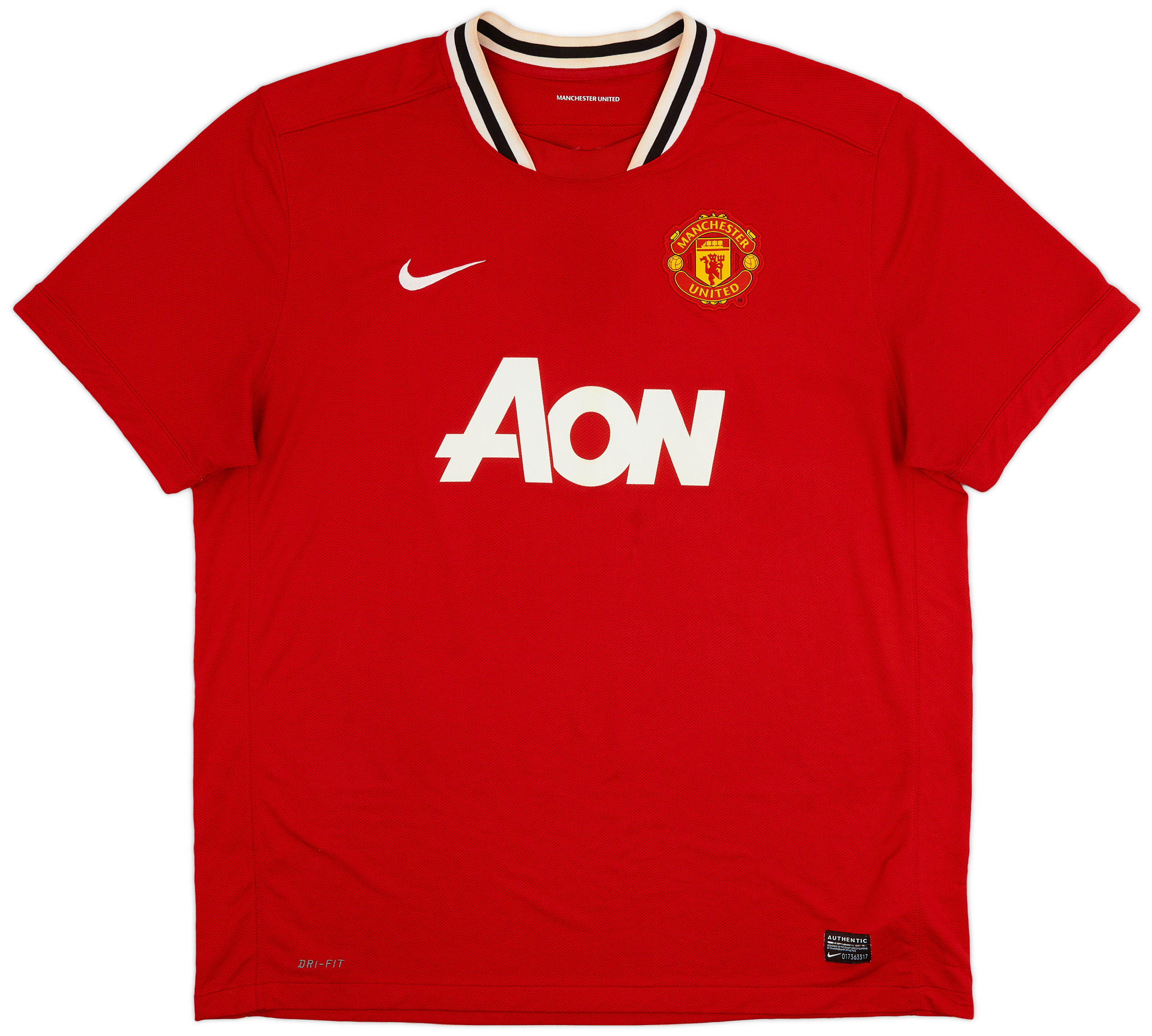 2011-12 Manchester United Home Shirt - 4/10 - ()