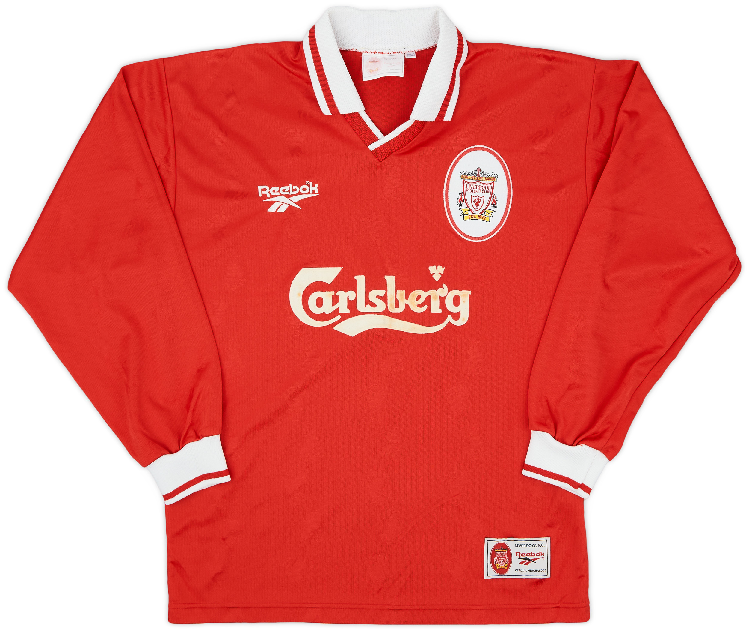 1996-98 Liverpool Home Shirt - 7/10 - ()