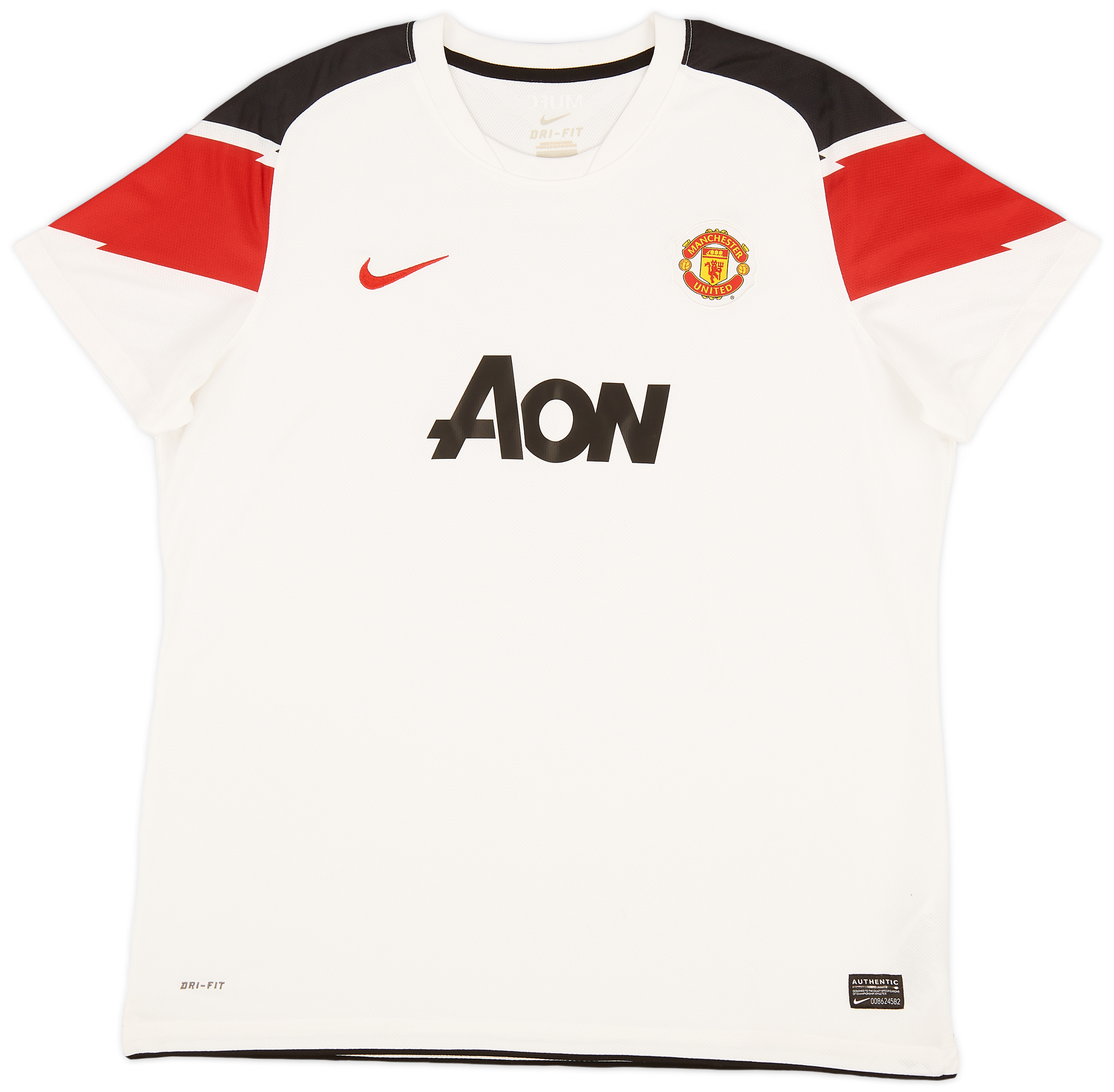 2010-12 Manchester United Away Shirt - 8/10 - (Women's )