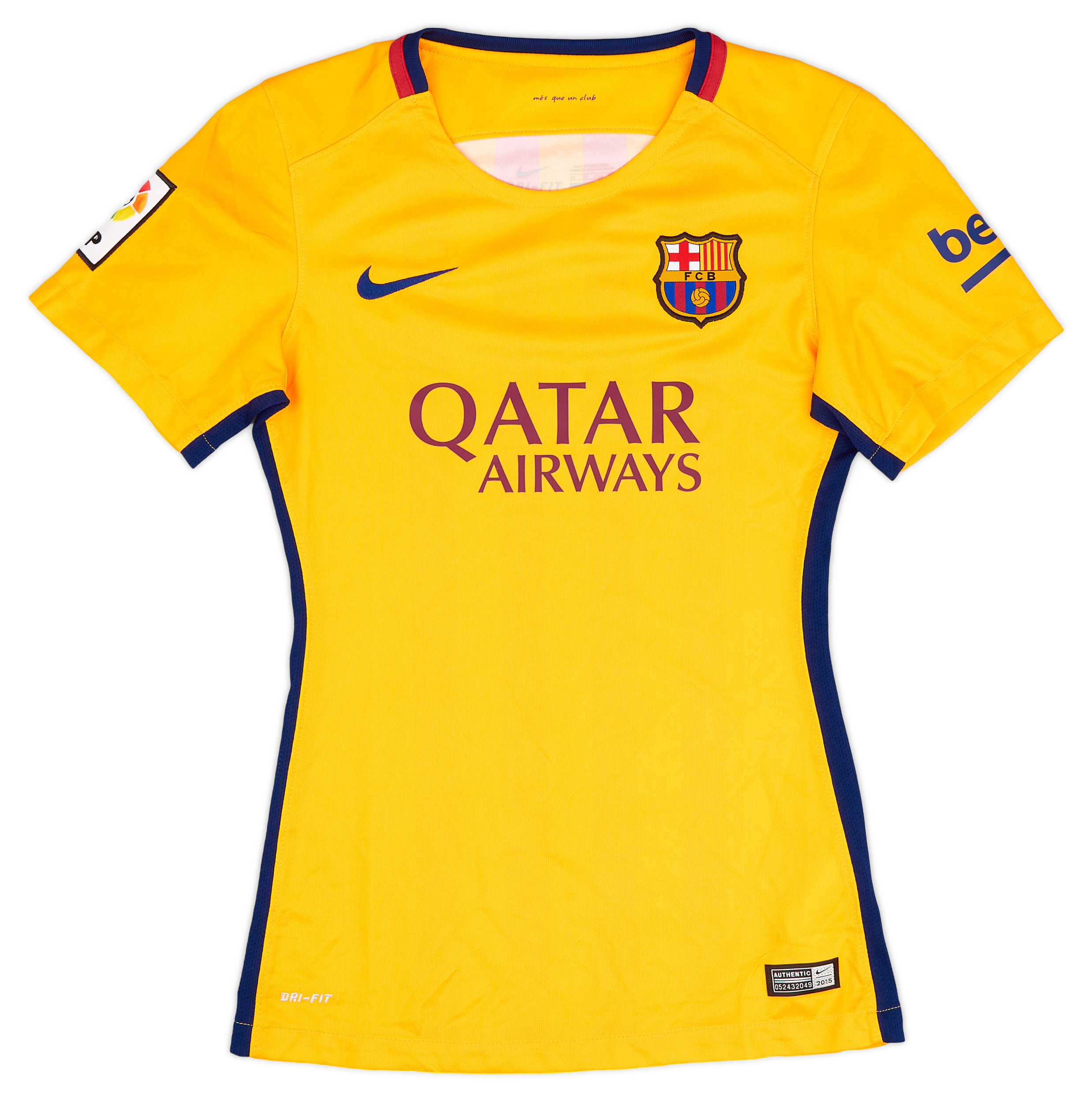 2015-16 Barcelona Away Shirt - 9/10 - (Women's )