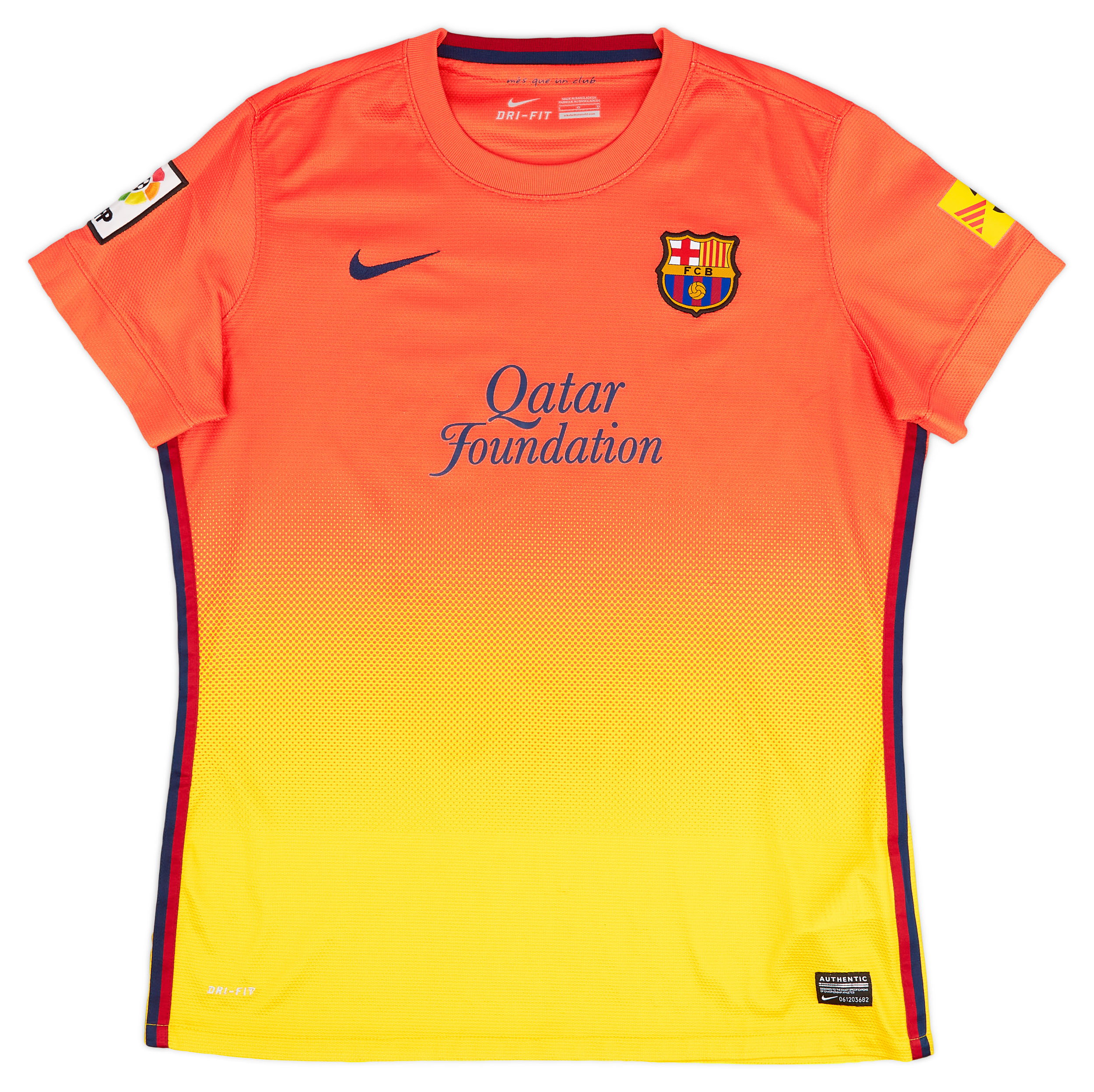 2012-13 Barcelona Away Shirt - 9/10 - (Women's )