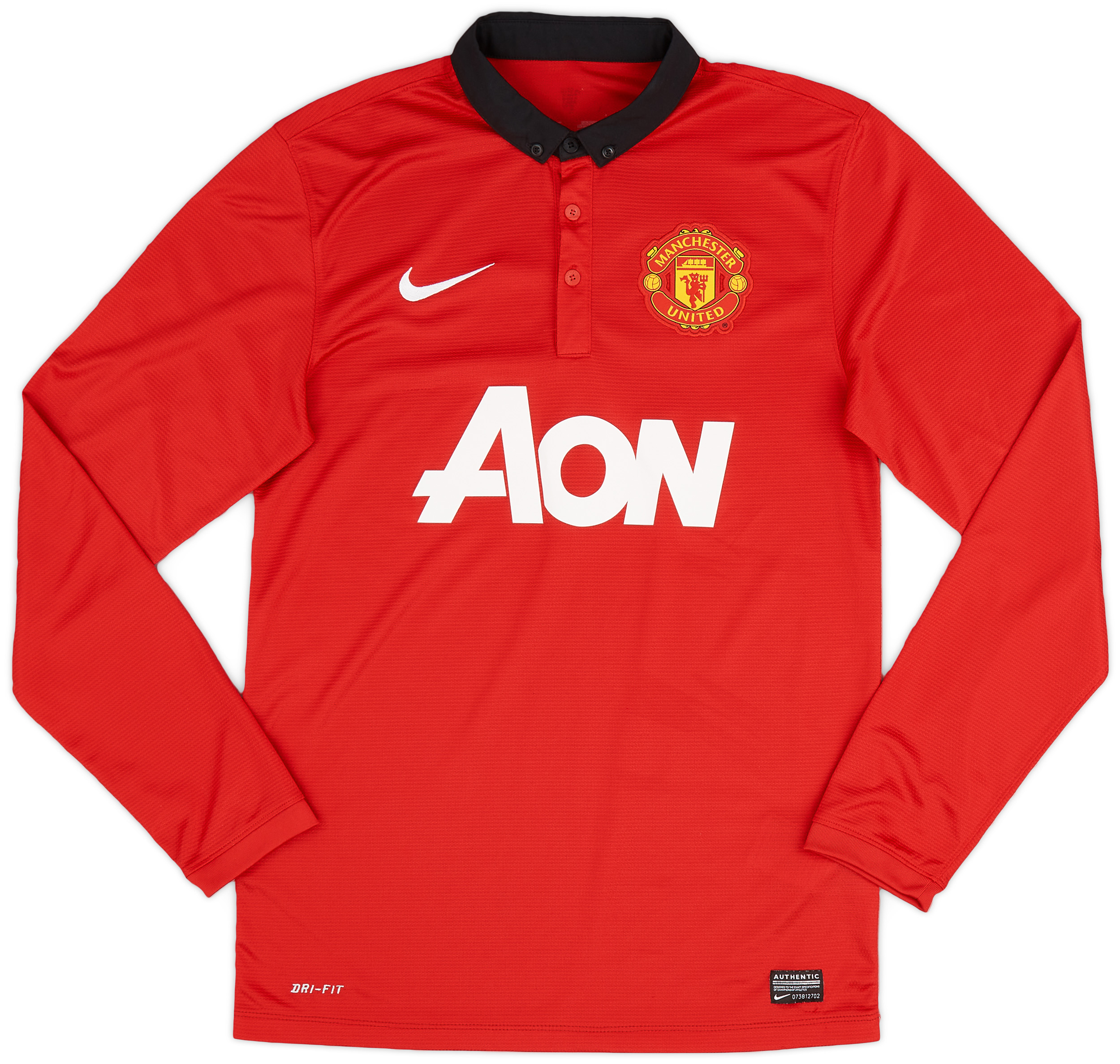 2013-14 Manchester United Home Shirt - 9/10 - ()