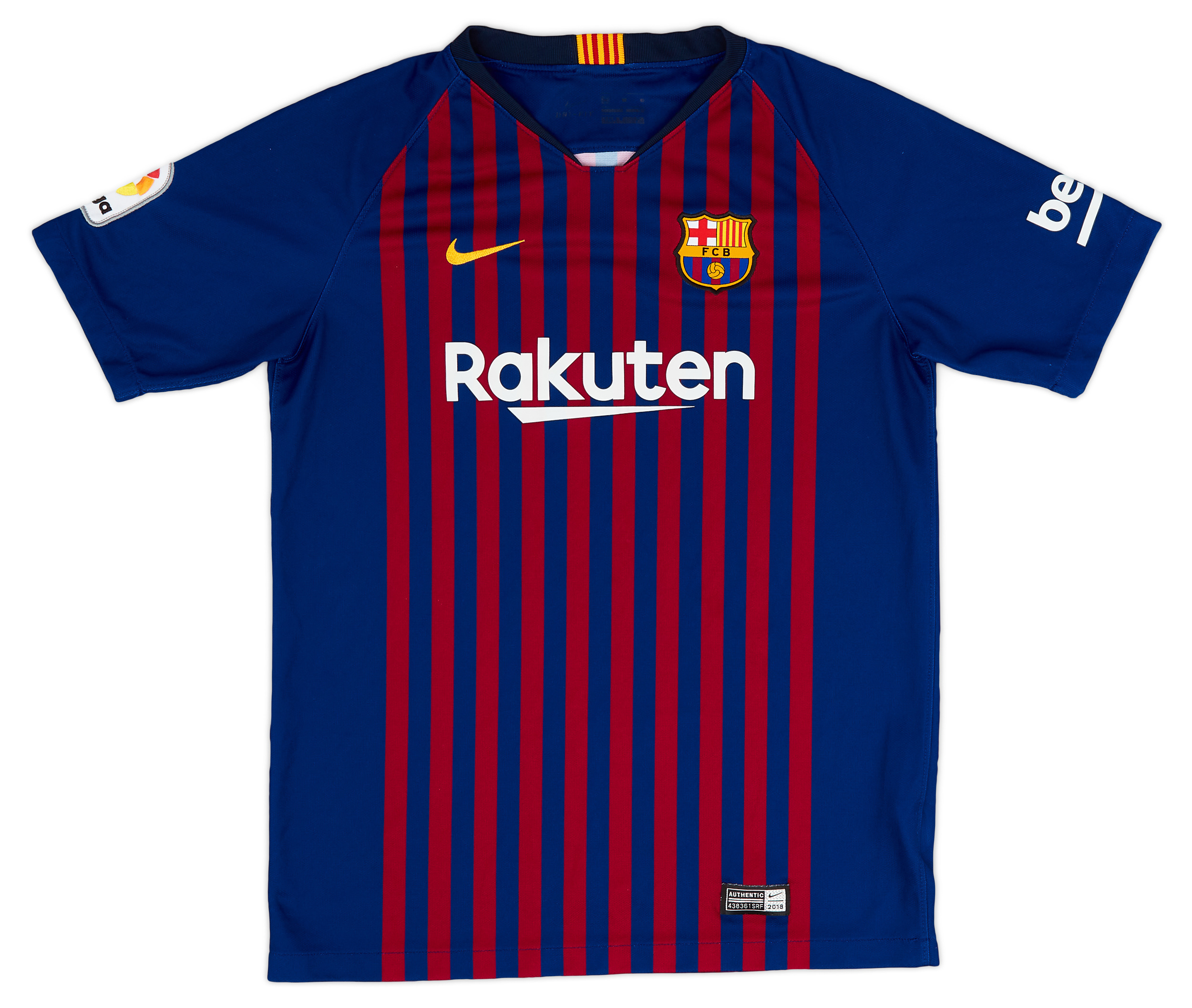 2018-19 Barcelona Home Shirt - Excellent 8/10 - (XL.Boys)