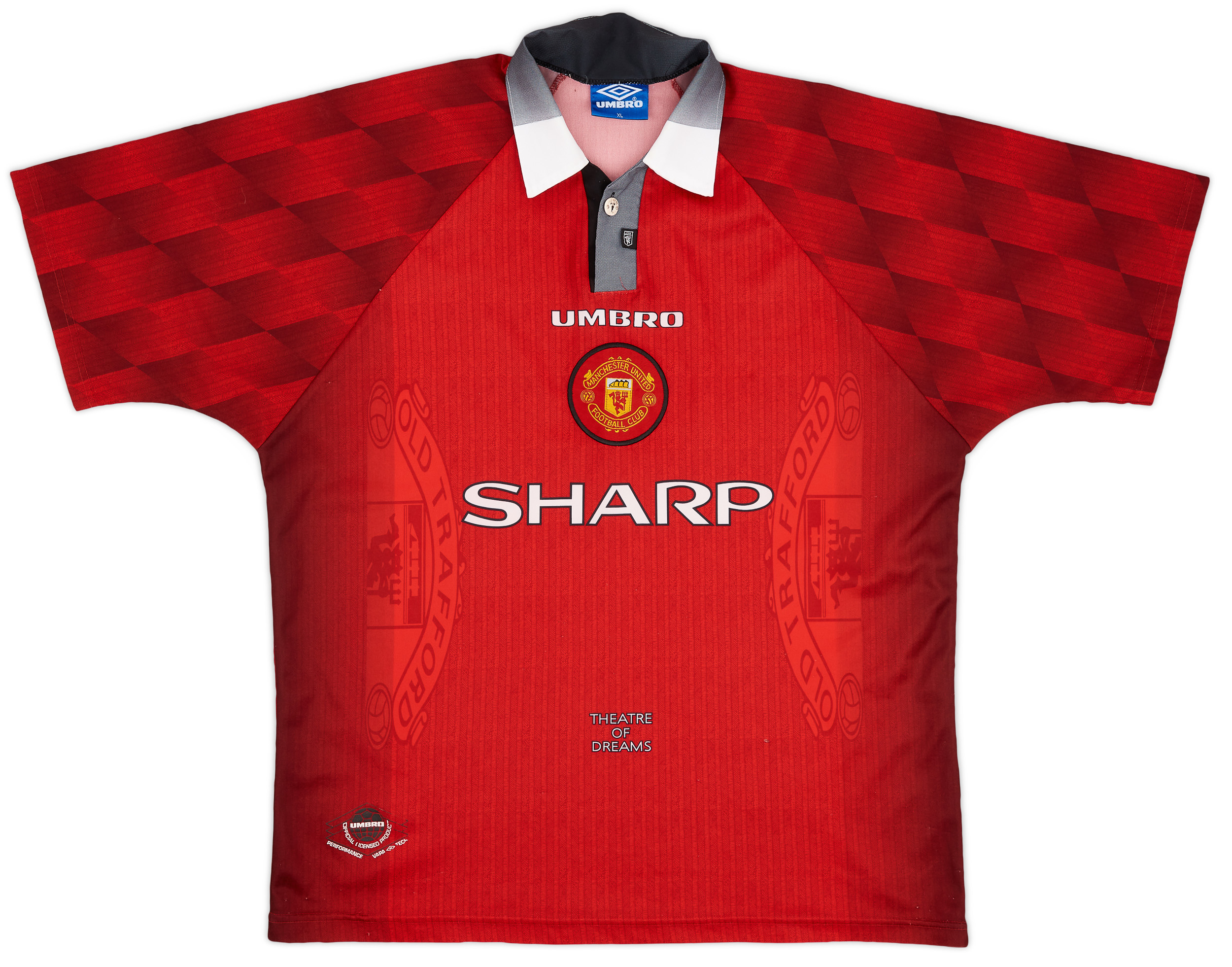 1996-98 Manchester United Home Shirt - 5/10 - ()