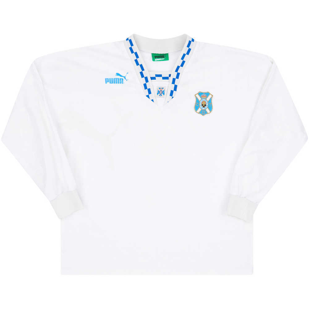 1994-95 Tenerife Home L/S Shirt (Excellent) L