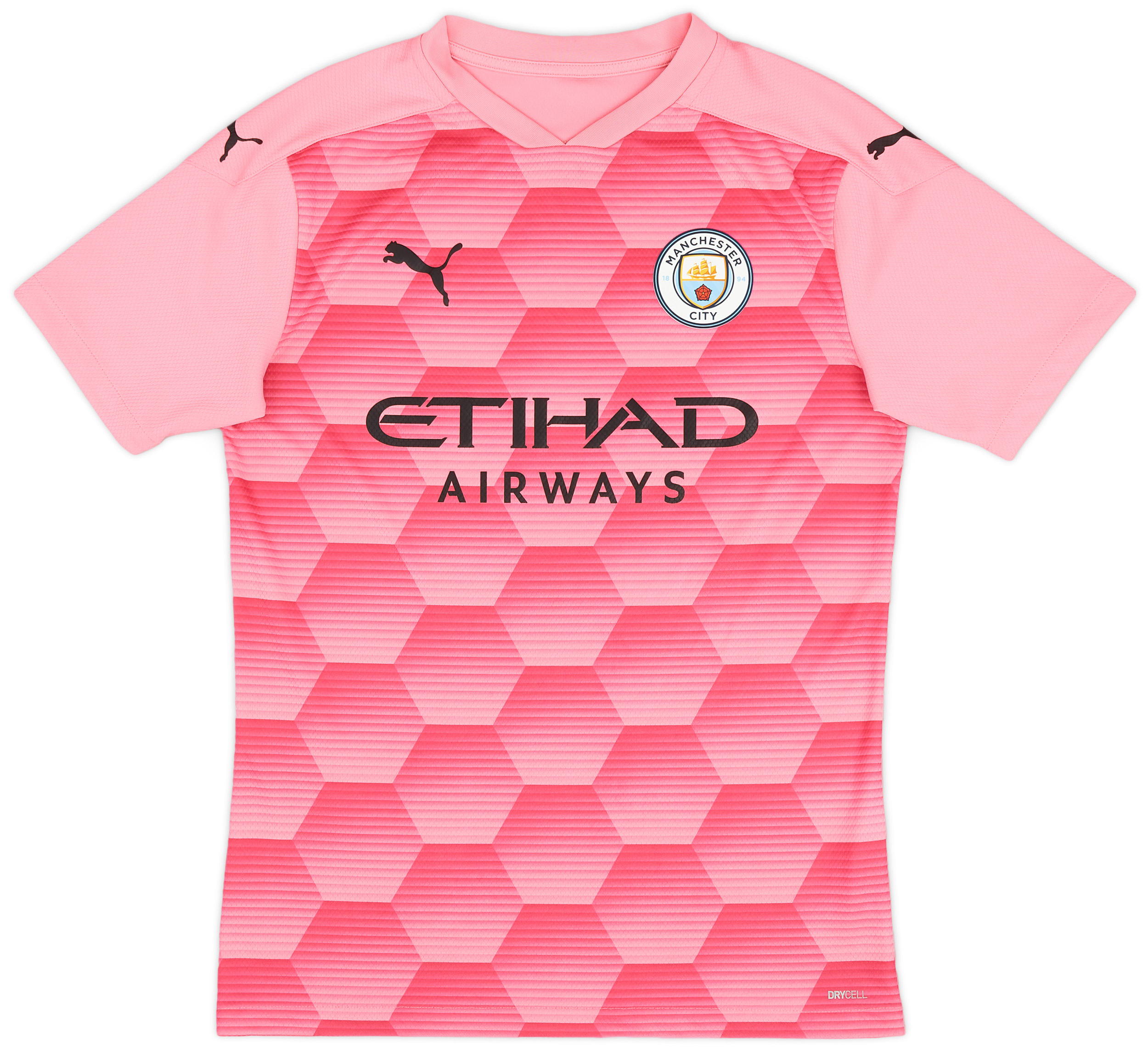 2020-21 Manchester City Player Issue GK Shirt - 9/10 - ()