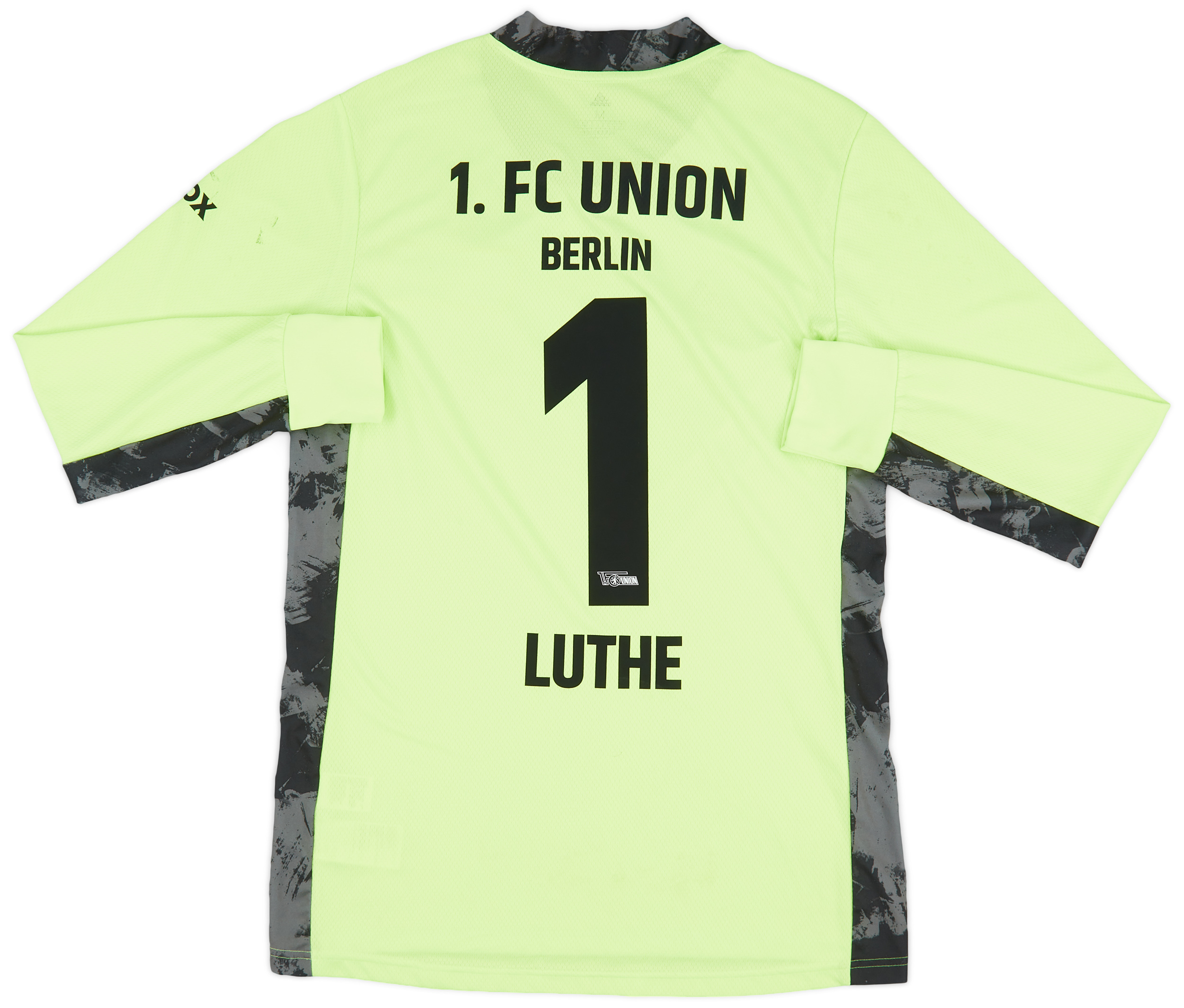 2020-21 Union Berlin Player Issue GK Shirt Luthe #1 - 6/10 - ()