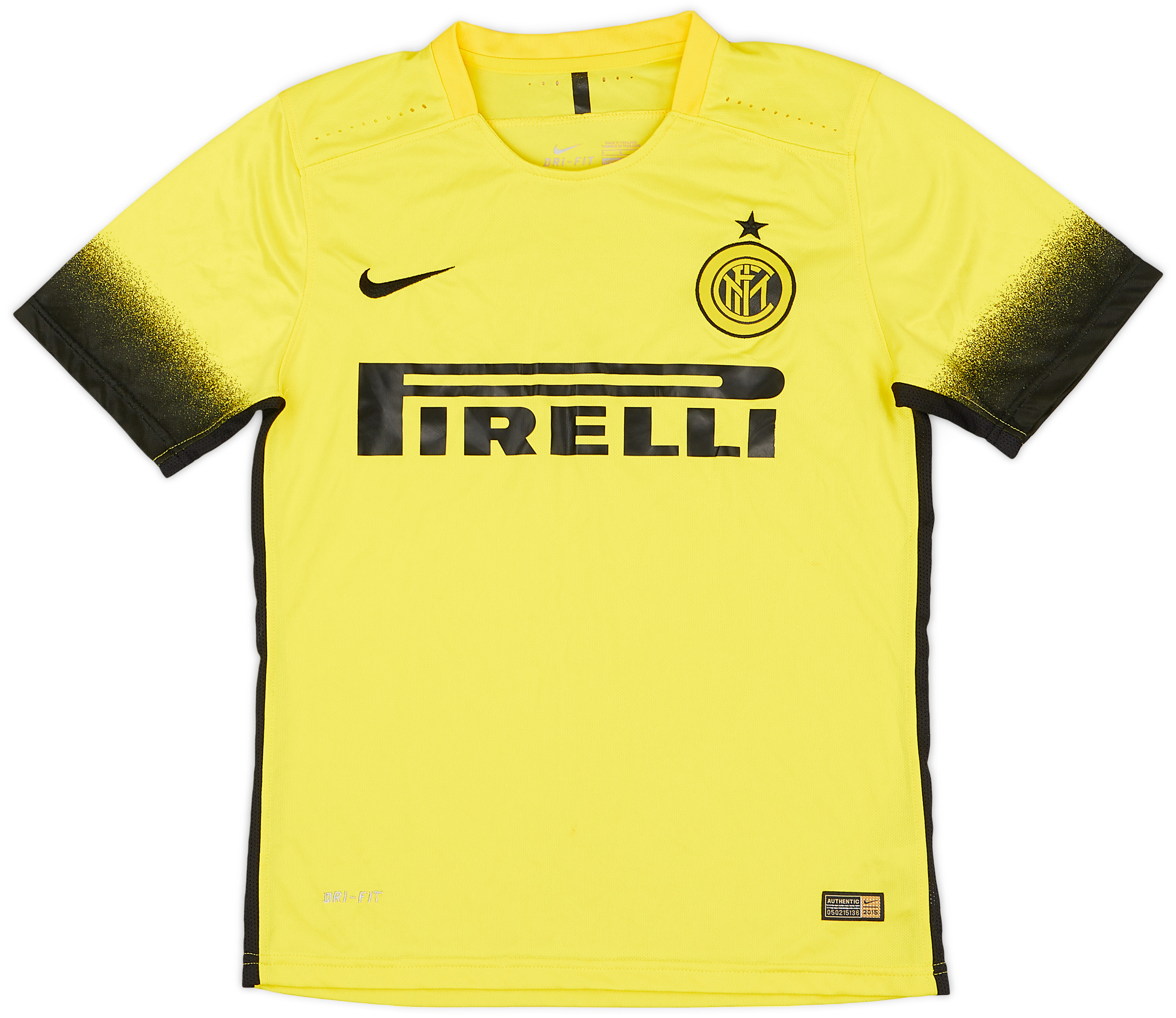 2015-16 Inter Milan Authentic Third Shirt - 9/10 - ()