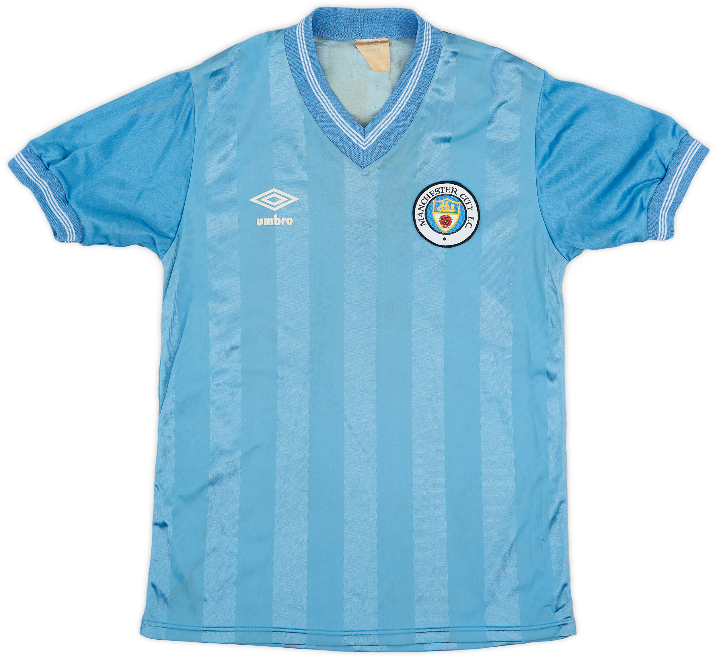 1983-85 Manchester City Home Shirt - 6/10 - ()
