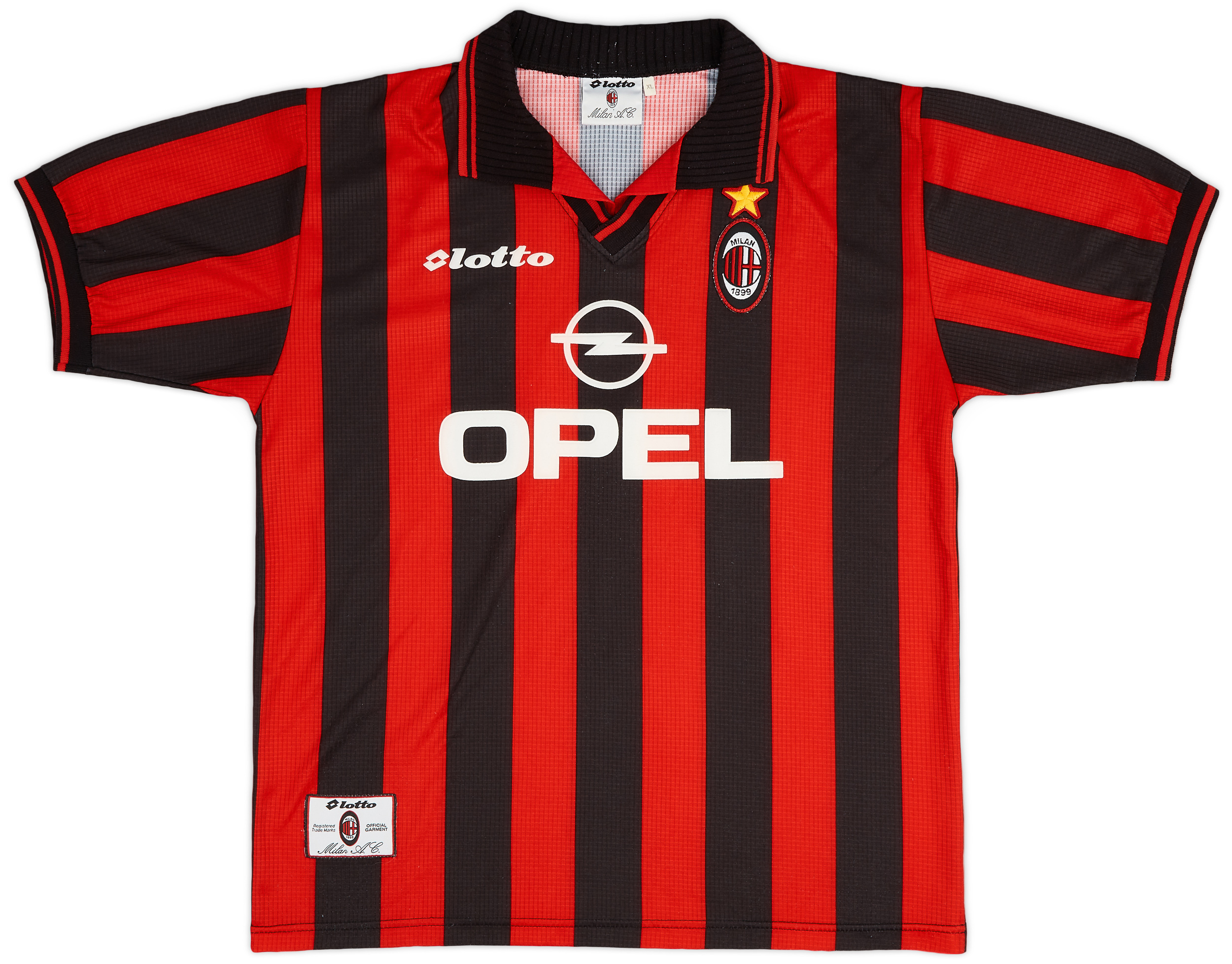 1997-98 AC Milan Home Shirt - 9/10 - ()