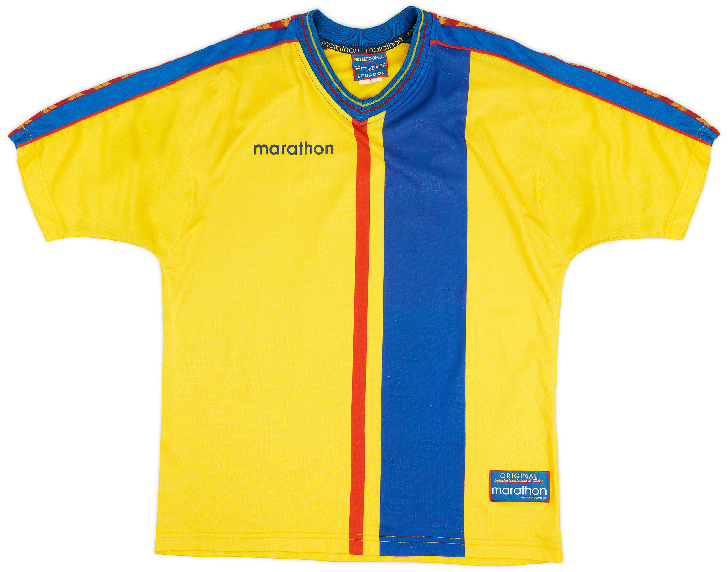 1998-01 Ecuador Home Shirt - 3/10 - ()