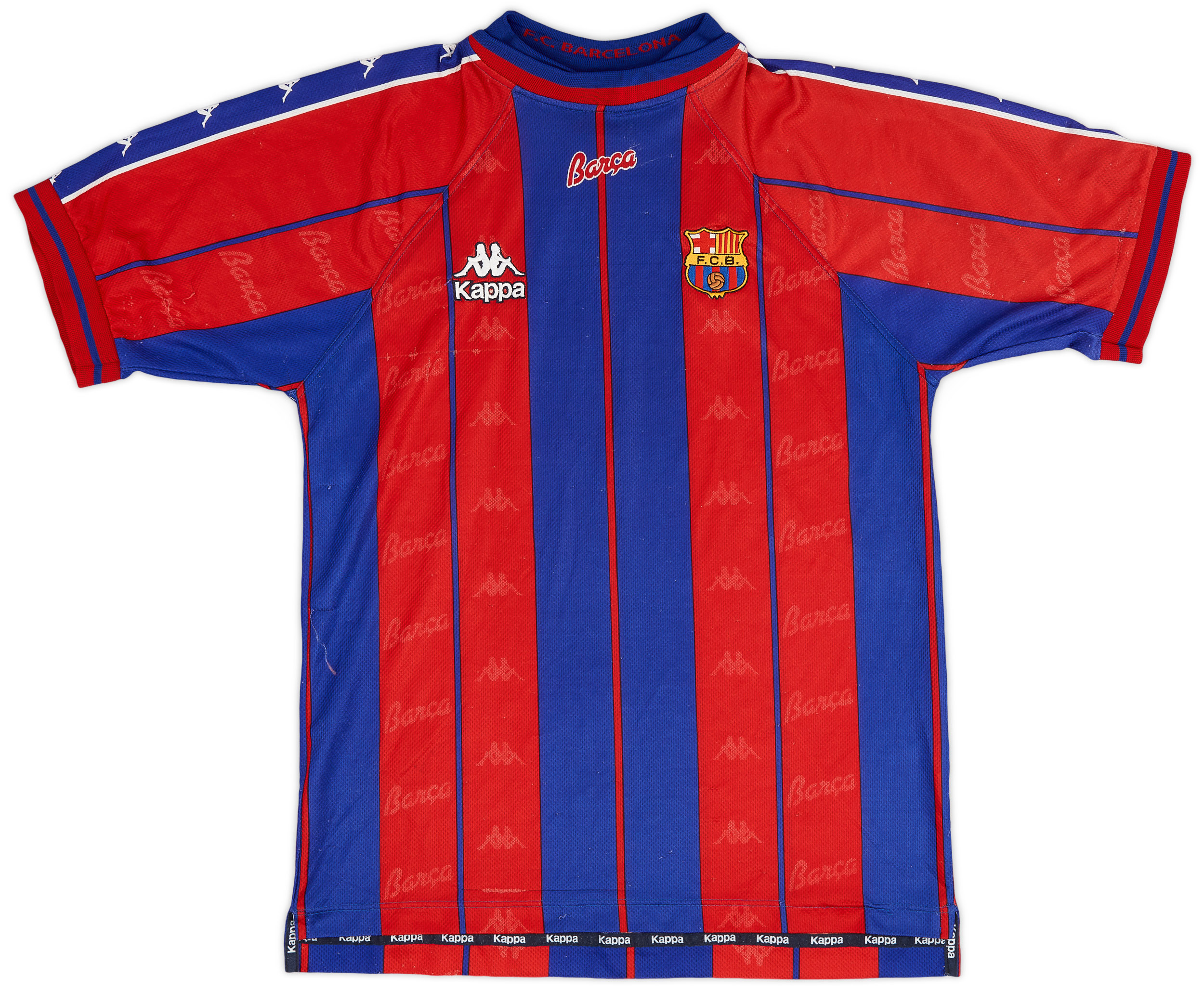 1997-98 Barcelona Home Shirt - 7/10 - ()