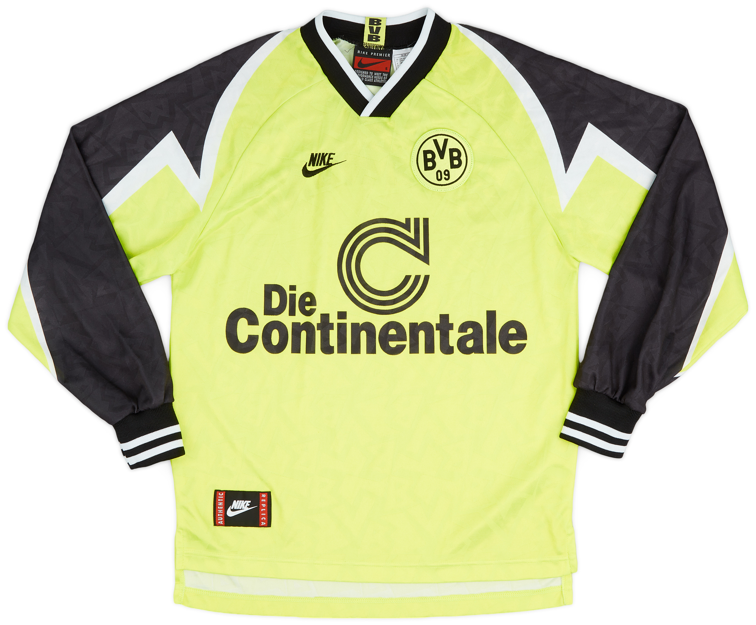 1995-96 Borussia Dortmund Home Shirt - 8/10 - ()
