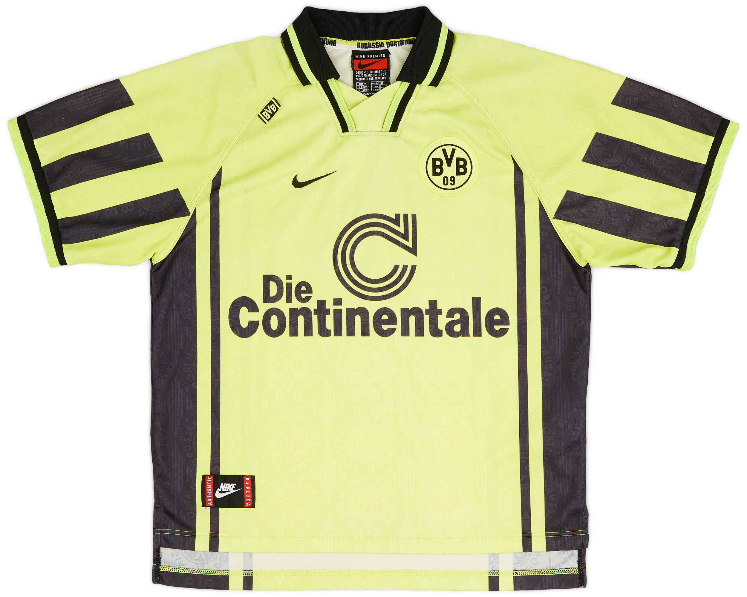 1996-97 Borussia Dortmund Home Shirt - 8/10 - ()