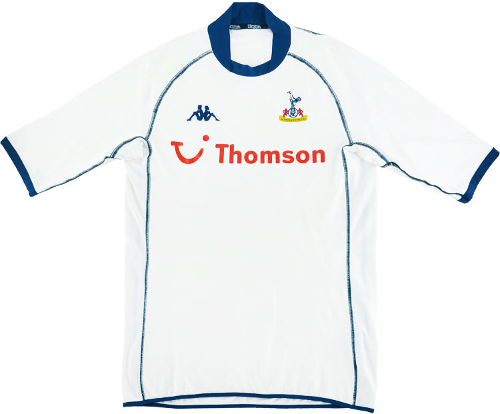 2002-03 Tottenham Home Shirt Sheringham #10 (Excellent) M