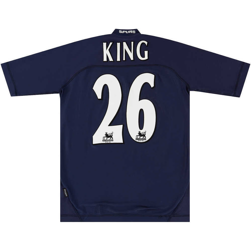 2004-05 Tottenham Away Shirt King #26 (Excellent) XL