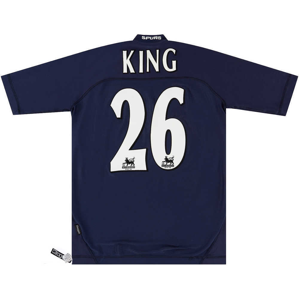 2004-05 Tottenham Away Shirt King #26 *w/Tags* XL