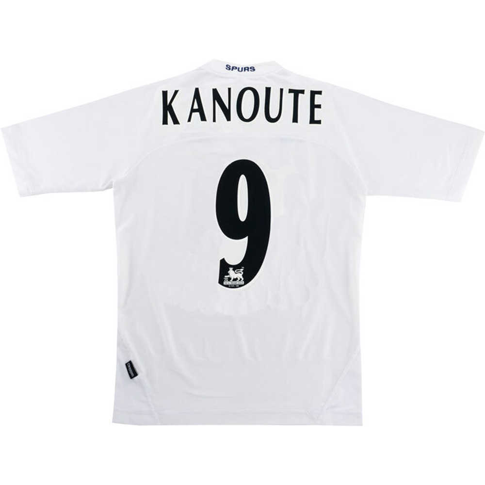 2004-05 Tottenham Home Shirt Kanoute #9 (Very Good) XXL
