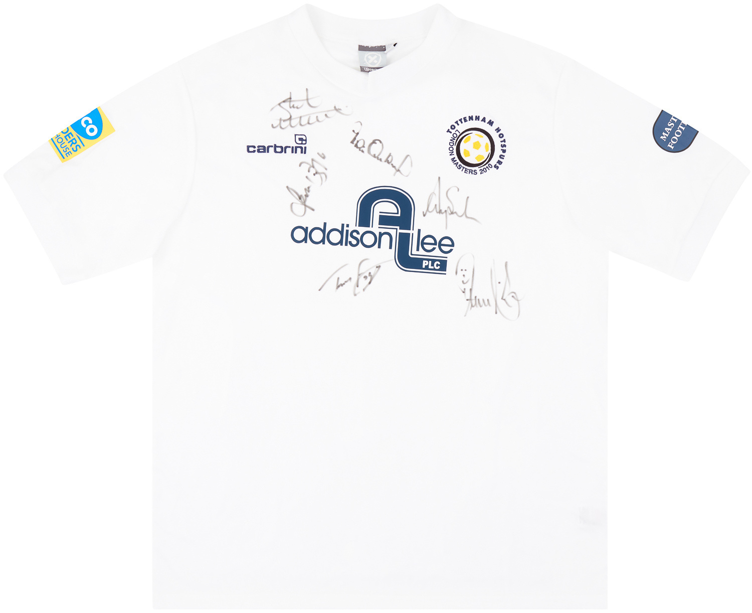 2010 Tottenham Hotspur Masters Signed Home Shirt