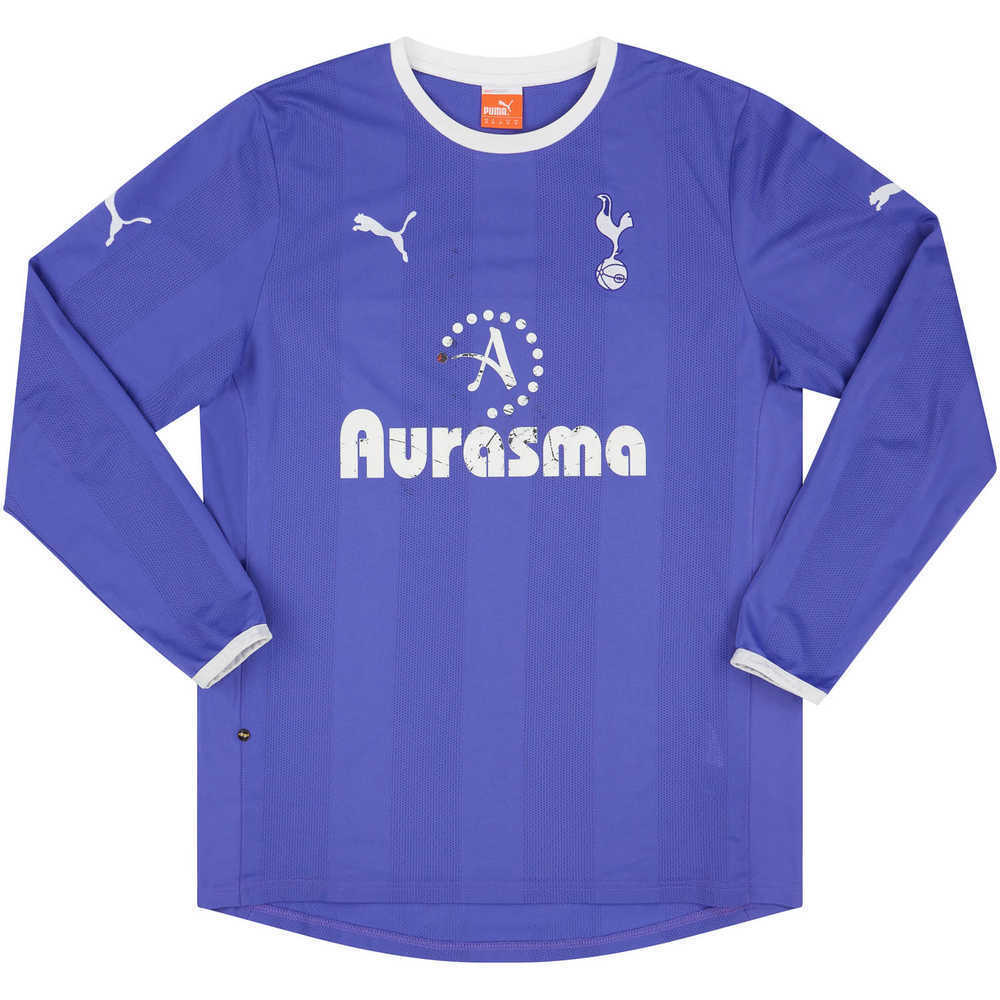 2011-12 Tottenham Away L/S Shirt (Good) M