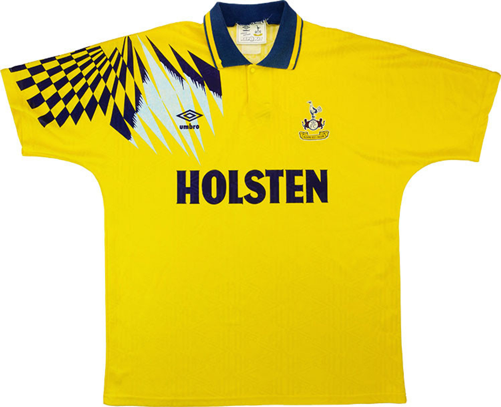 1991-95 Tottenham Away Shirt Klinsmann #18 (Very Good) XL