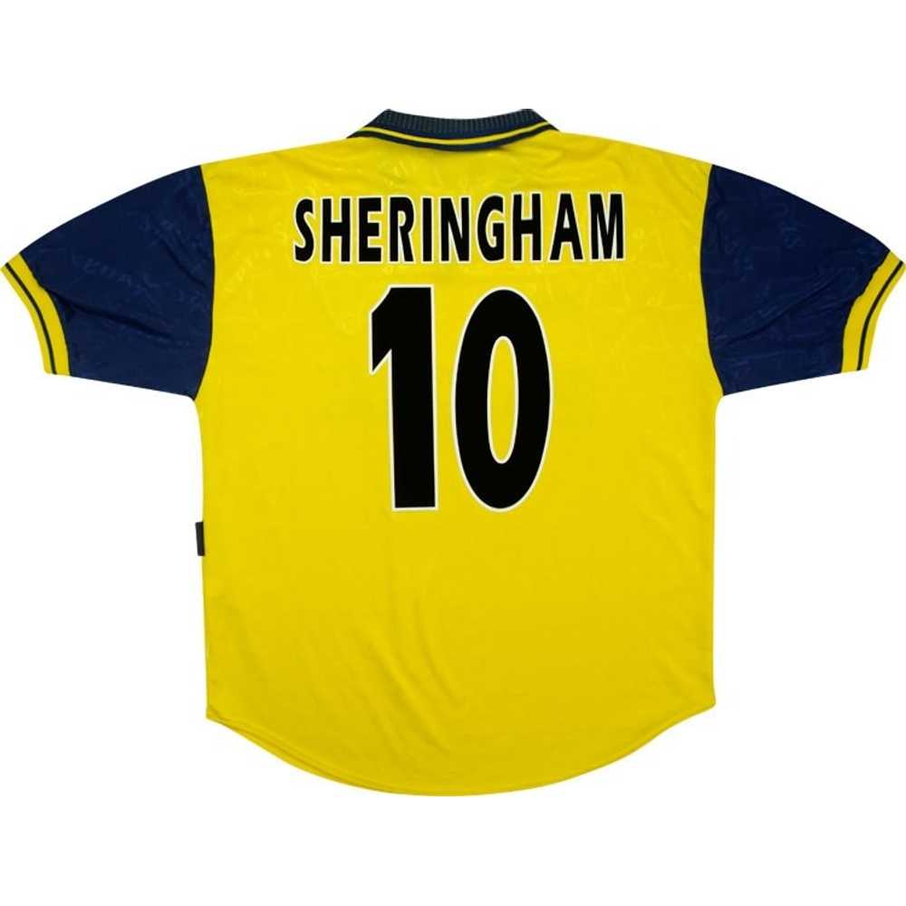 1995-97 Tottenham Third Shirt Sheringham #10 (Excellent) XXL