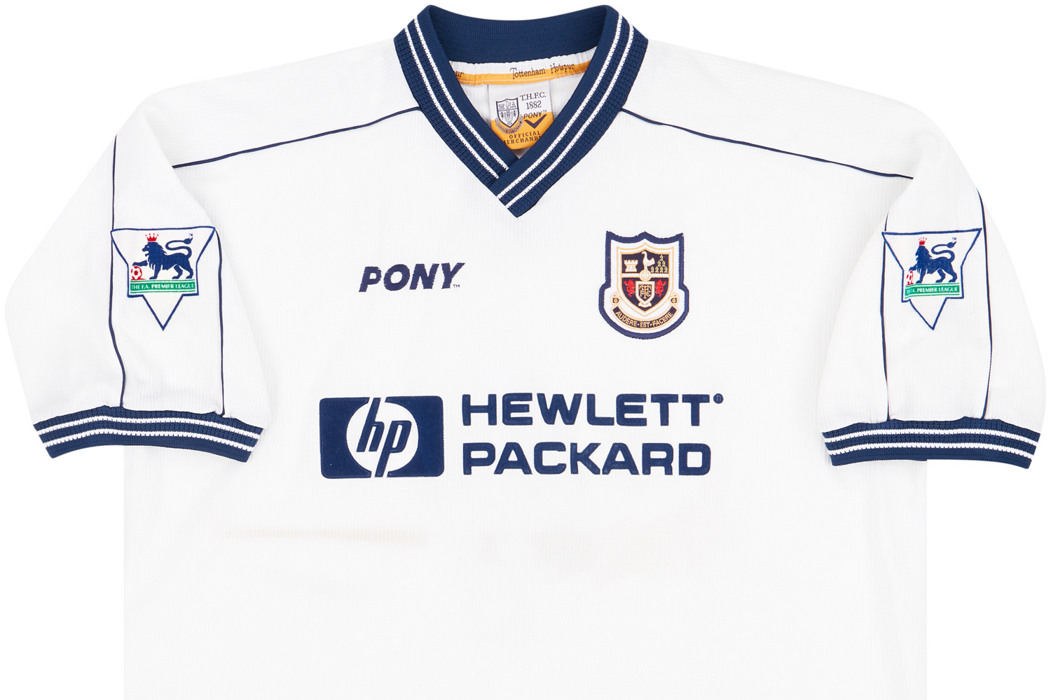 Tottenham Hotspur Away football shirt 1997 - 1998. Sponsored by