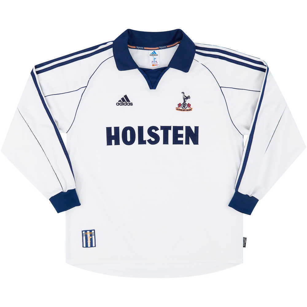 1999-01 Tottenham Home L/S Shirt (Excellent) L