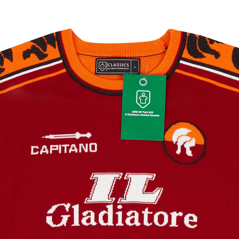 Totti #10 Il Gladiatore CFS Idolo Knitted Sweater