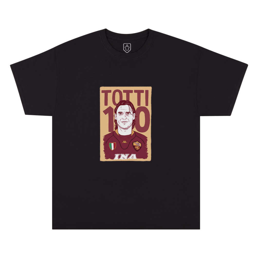 2001-02 Roma Totti #10 Serie A Icons Tee