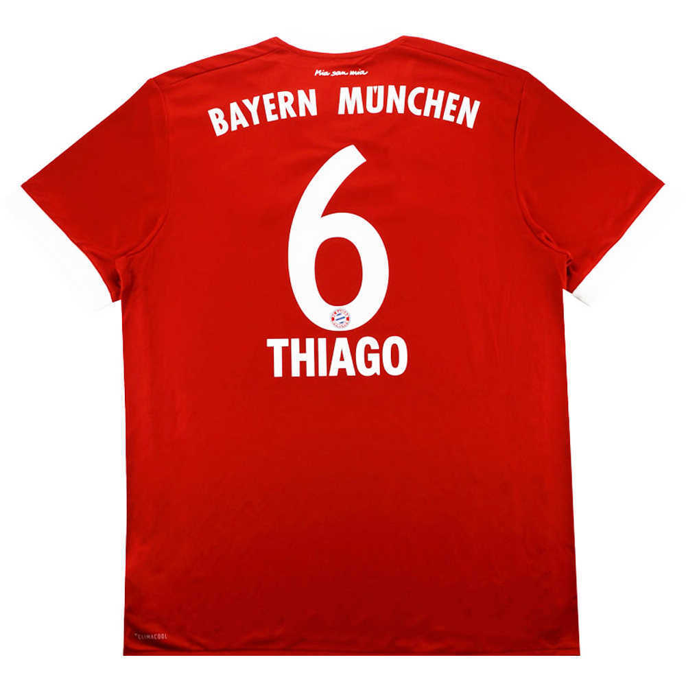 2017-18 Bayern Munich Home Shirt Thiago #6 *w/Tags* XL