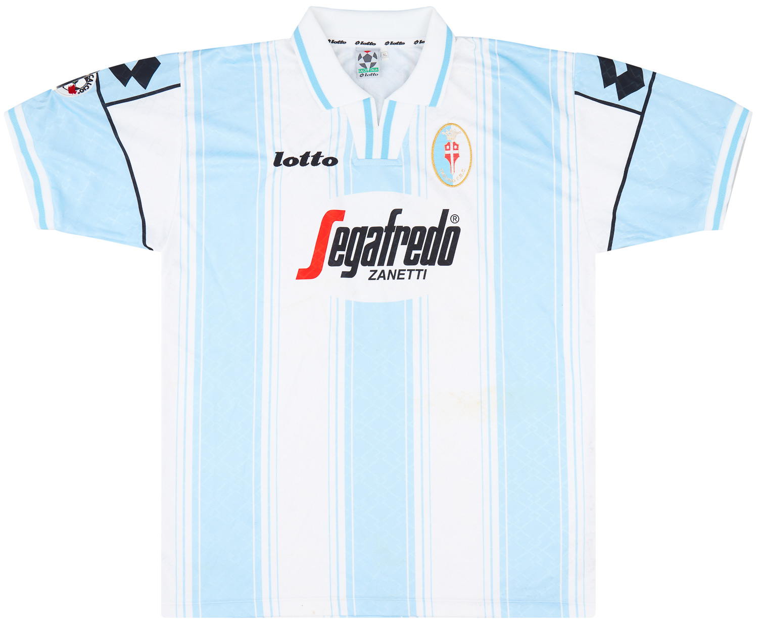 1999-00 Treviso Match Issue Home Shirt Filippi #17