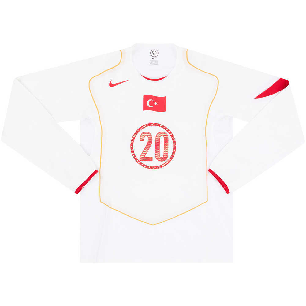 2004-05 Turkey Match Issue Away L/S Shirt #20