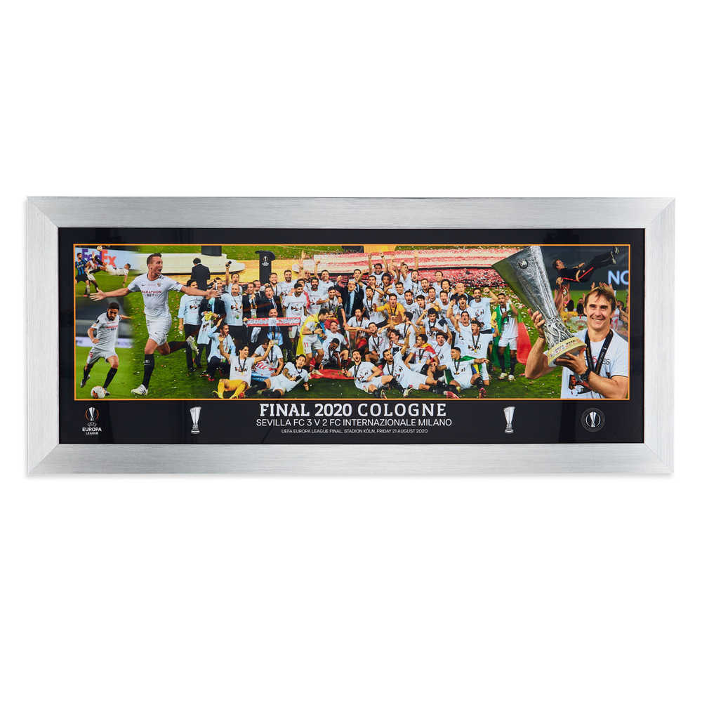 2020 Europa League Final Cologne Winners Framed Picture