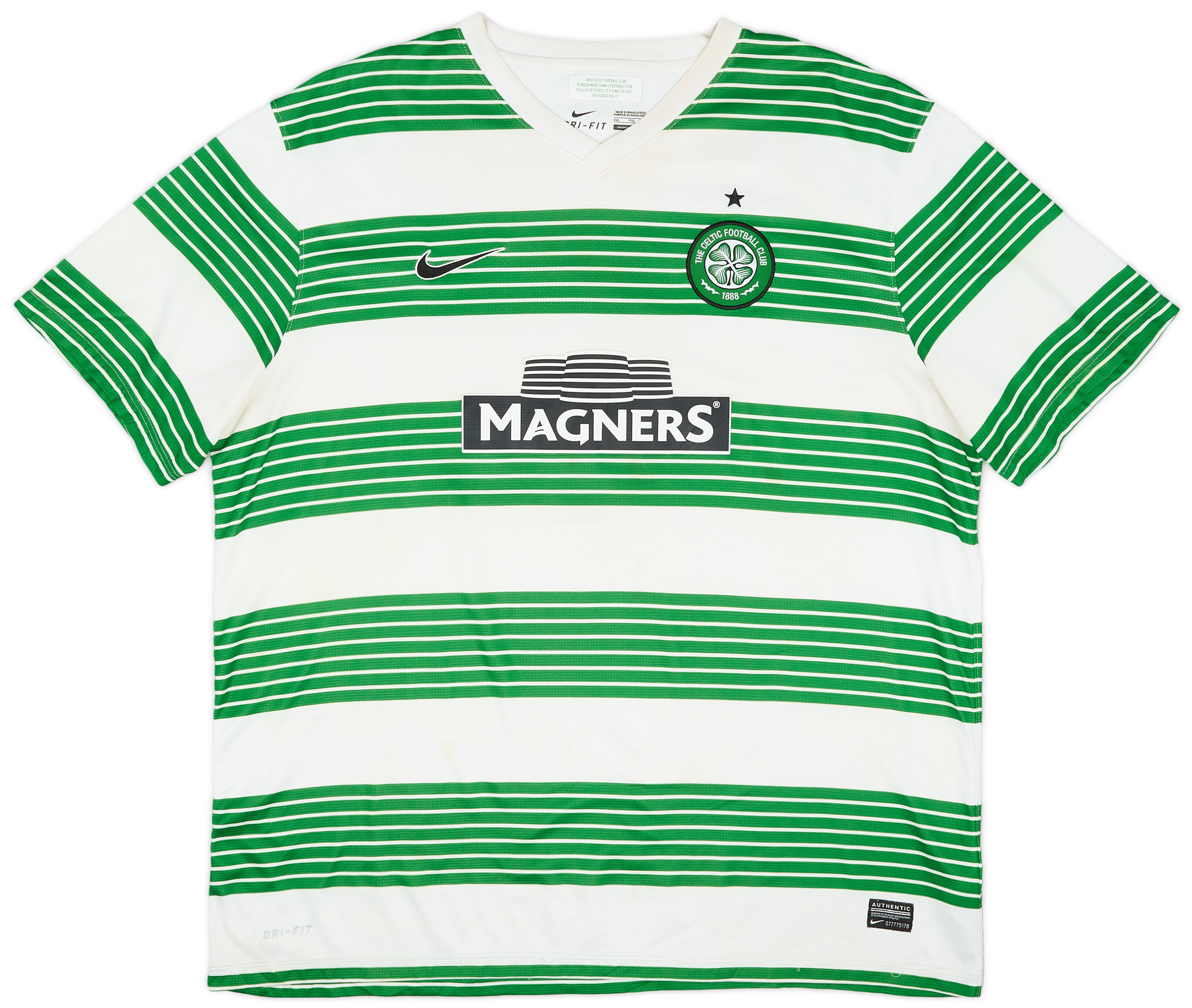 2013-15 Celtic Home Shirt - 7/10 - ()