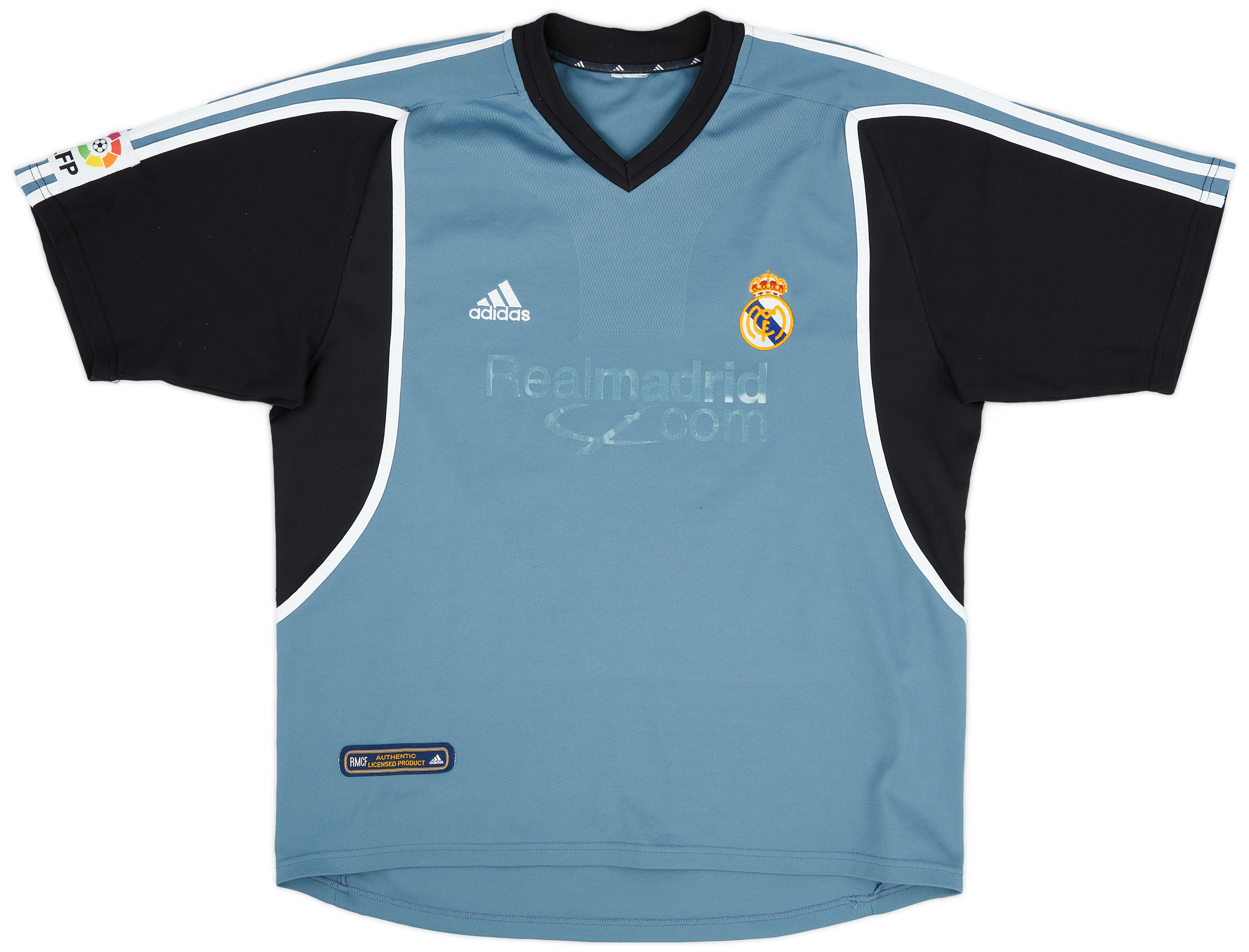 Real Madrid Zidane Raul 2002 Retro Classic Football Shirt UCL Final