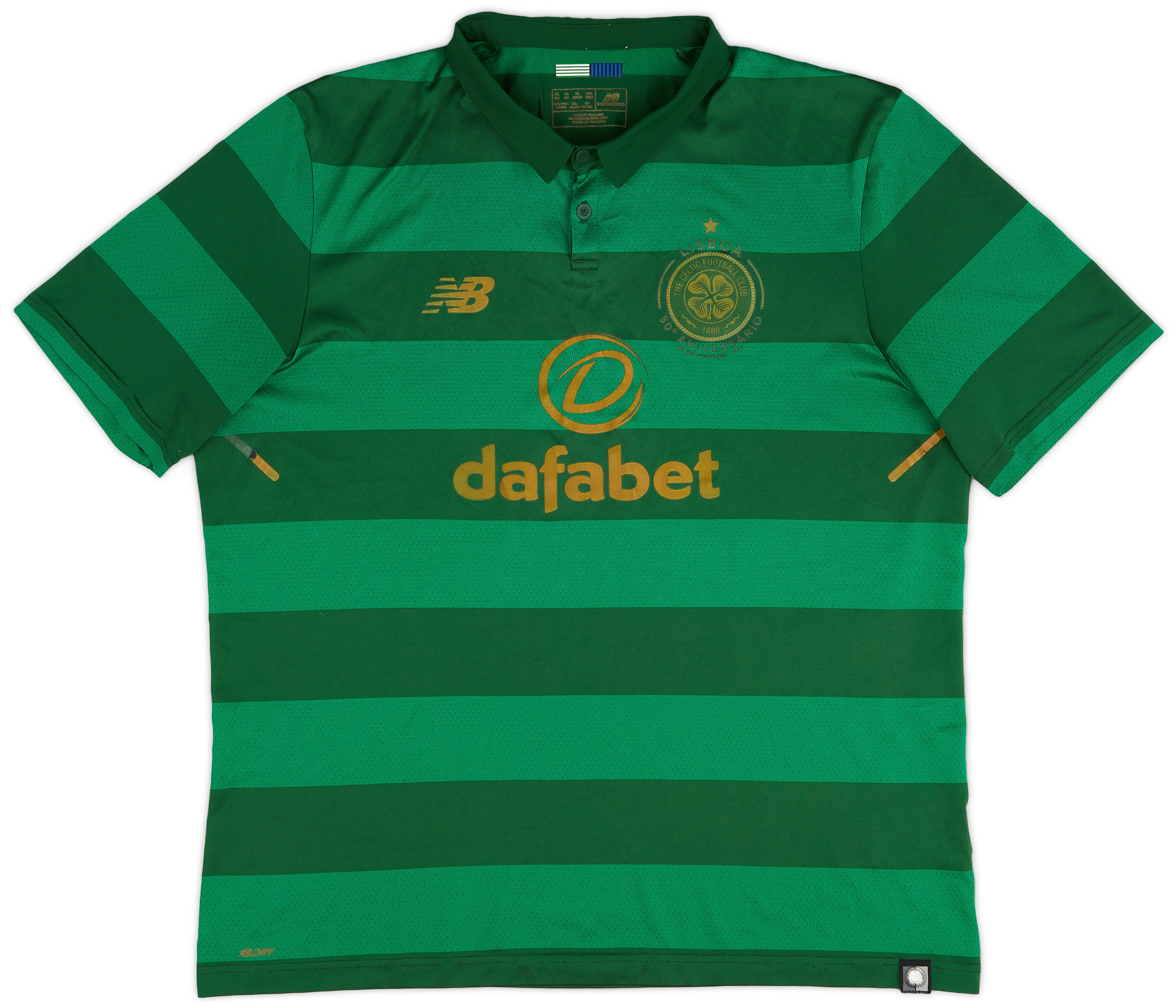 2017-18 Celtic 'Lisbon Lions 50th Anniversary' Away Shirt - 8/10 - ()