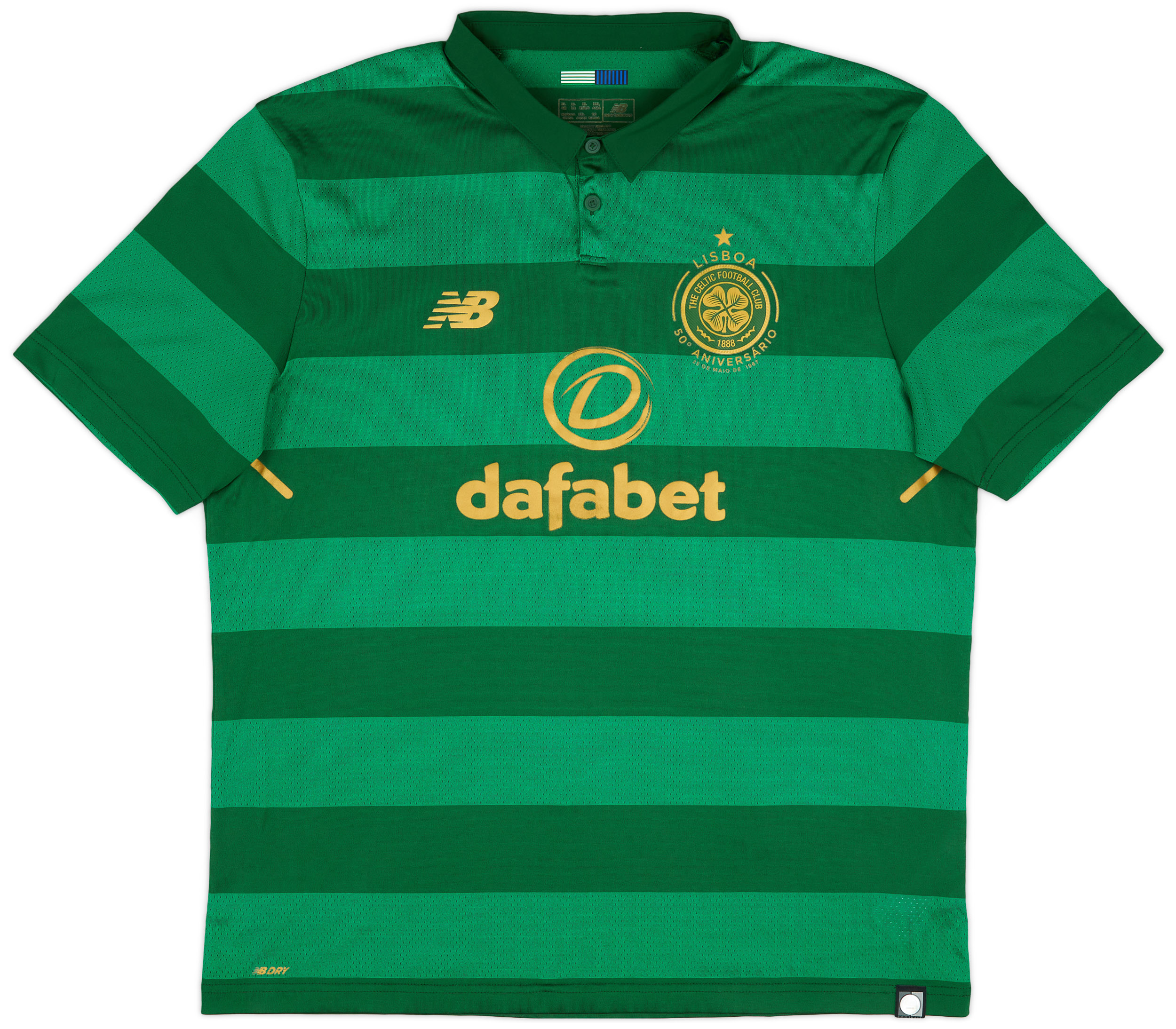 2017-18 Celtic 'Lisbon Lions 50th Anniversary' Away Shirt - 9/10 - ()