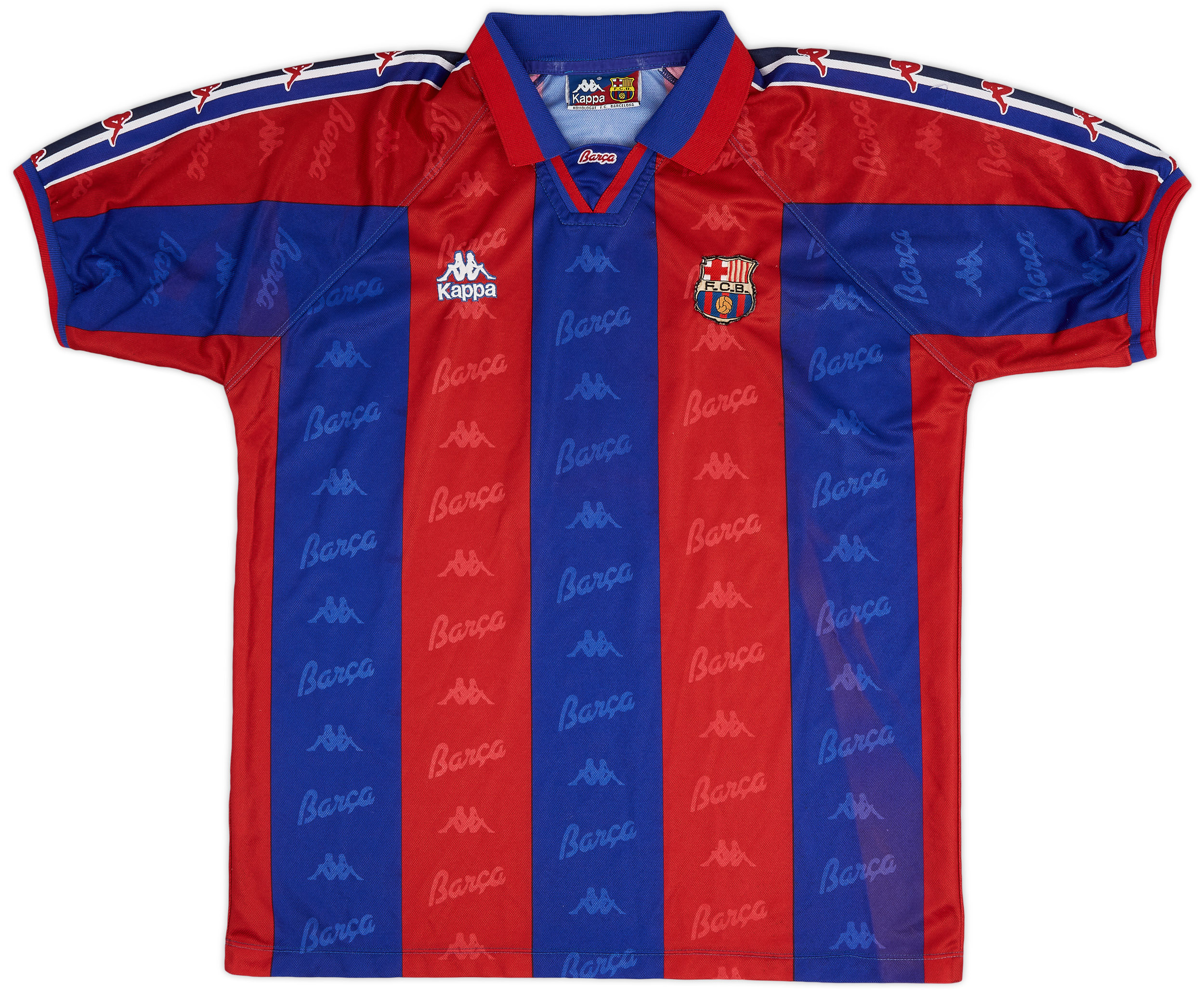 1995-97 Barcelona Home Shirt - 9/10 - ()