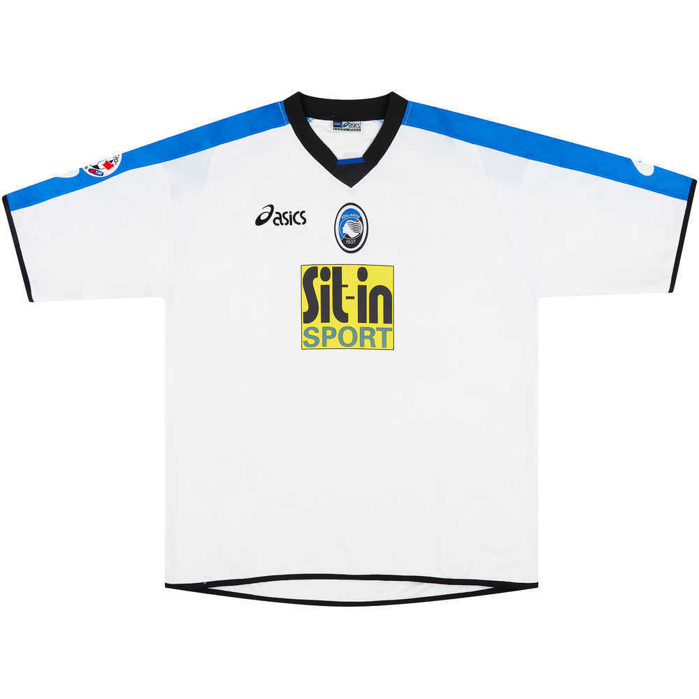 2005-06 Atalanta Match Issue Away Shirt Zampagna #29