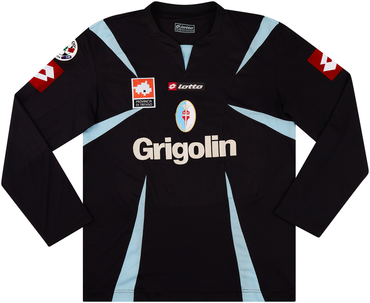 2006-07 Treviso Match Issue Away Shirt Beghetto #9