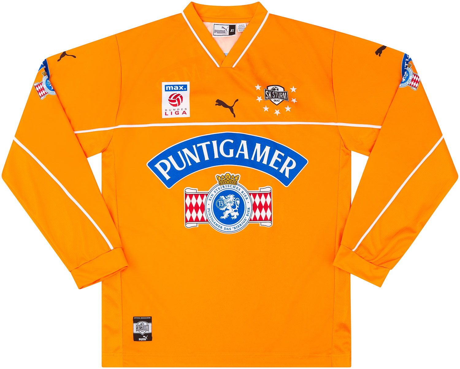 2001-02 Sturm Graz Match Issue Away Shirt #17