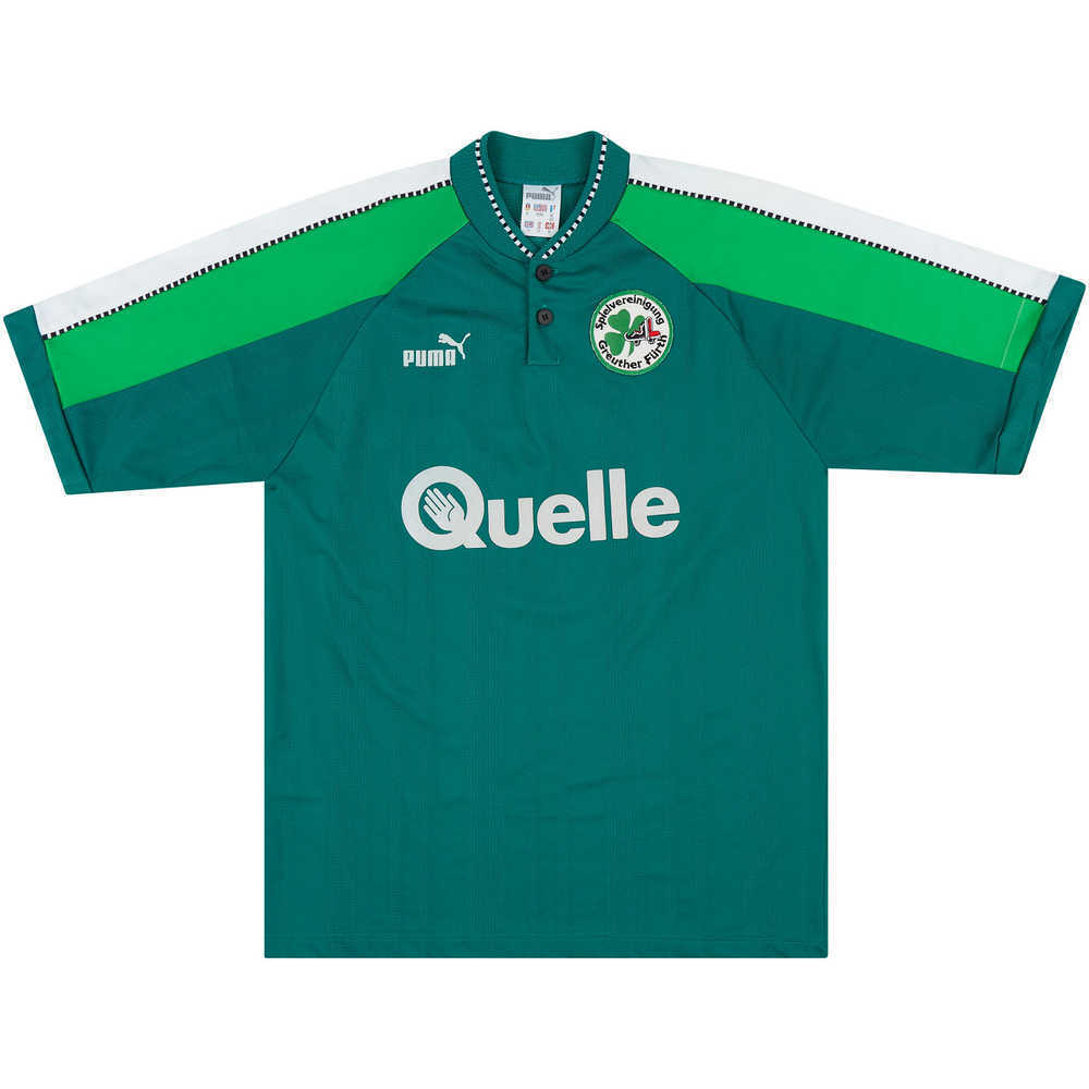 1997-98 Greuther Fürth Match Issue Home Shirt #7