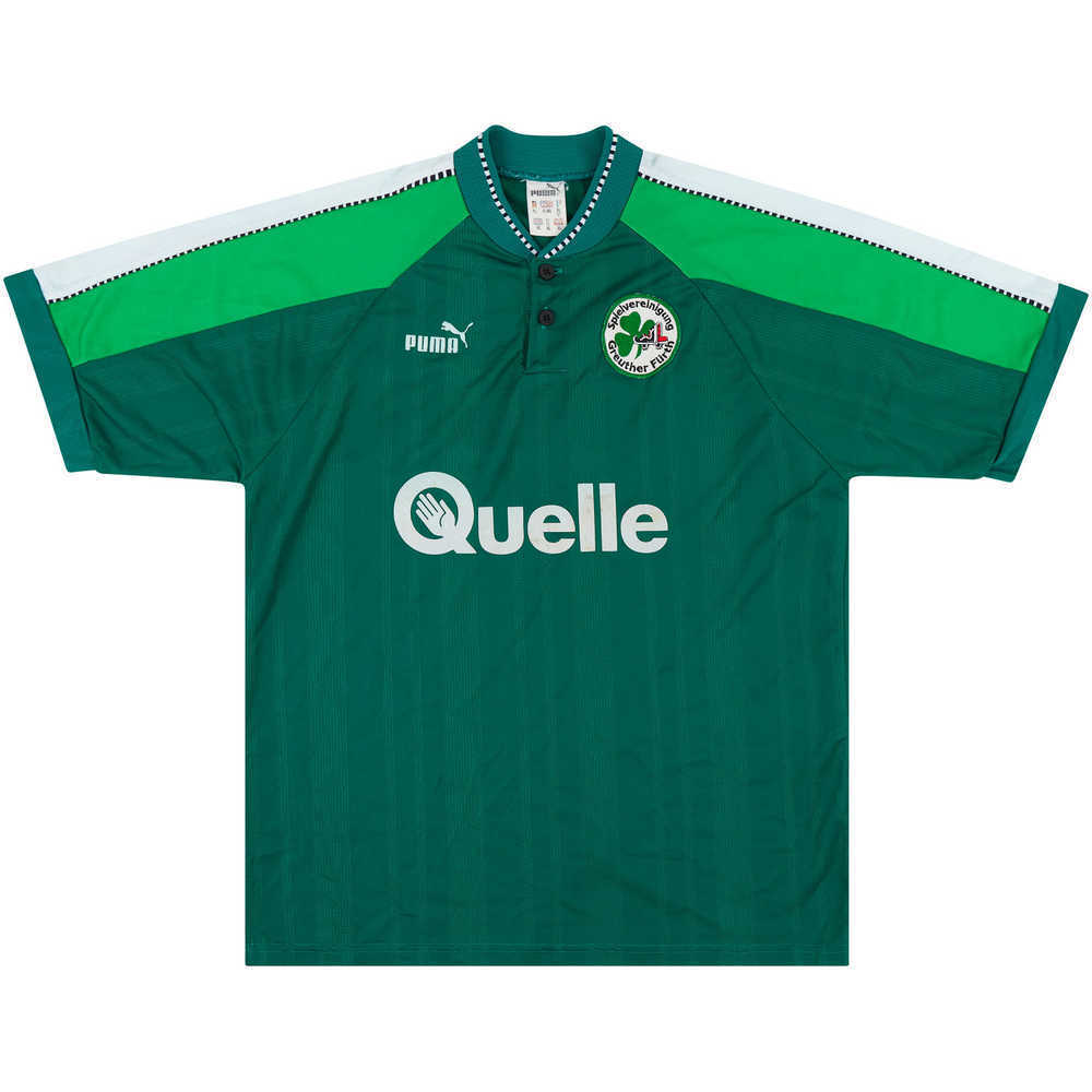 1997-98 Greuther Fürth Match Issue Home Shirt #13