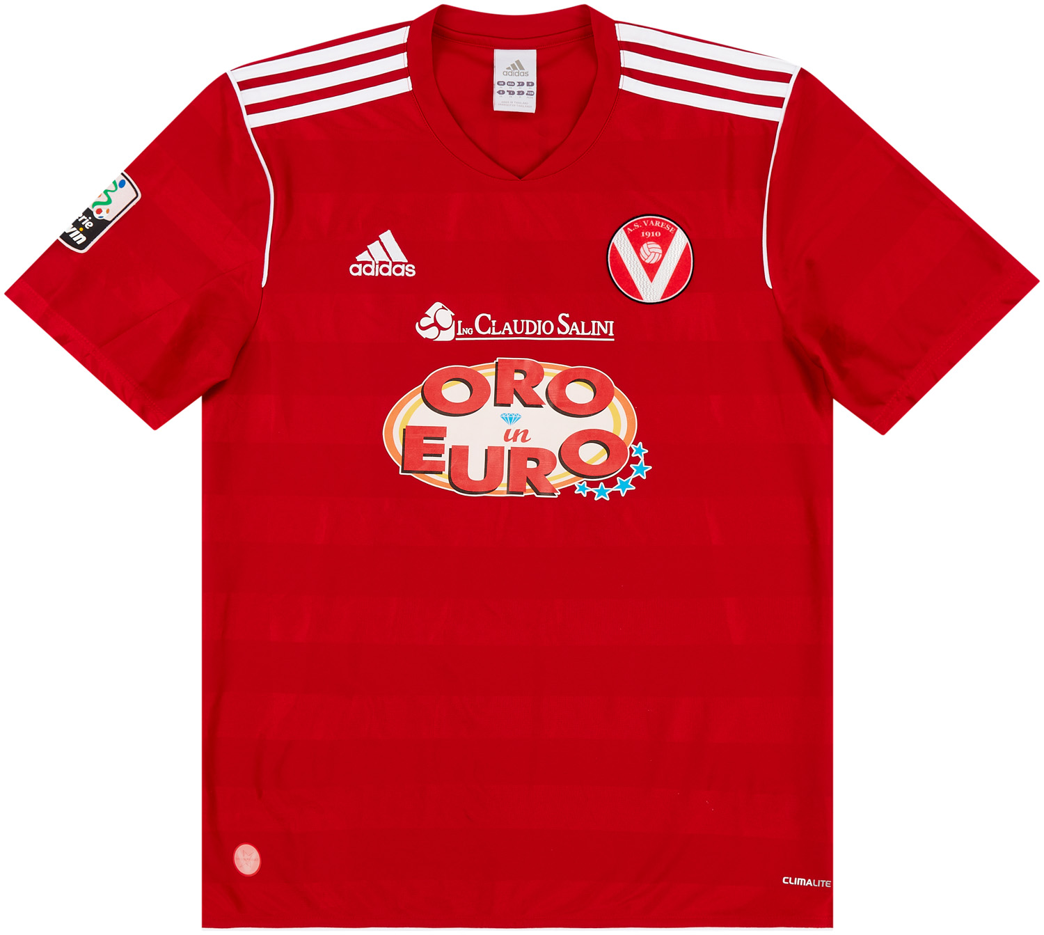 2011-12 Varese Match Issue Home Shirt Filipe #14
